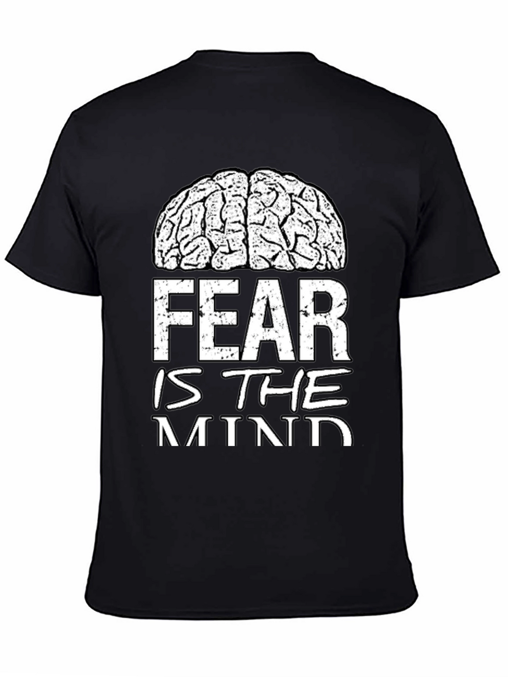 Brain Fear Mind T-Shirt - Black