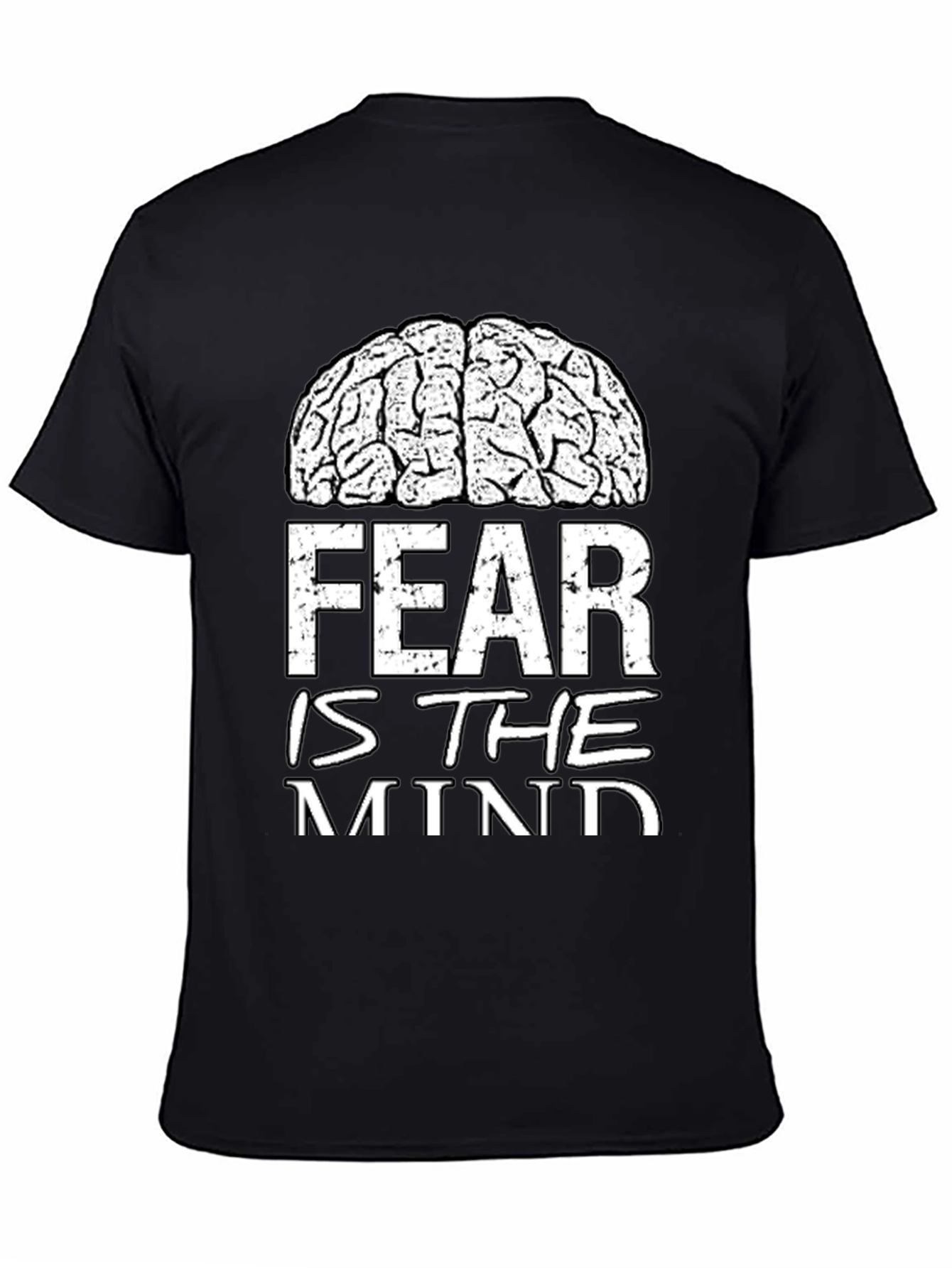 Brain Fear Mind T-Shirt - Black