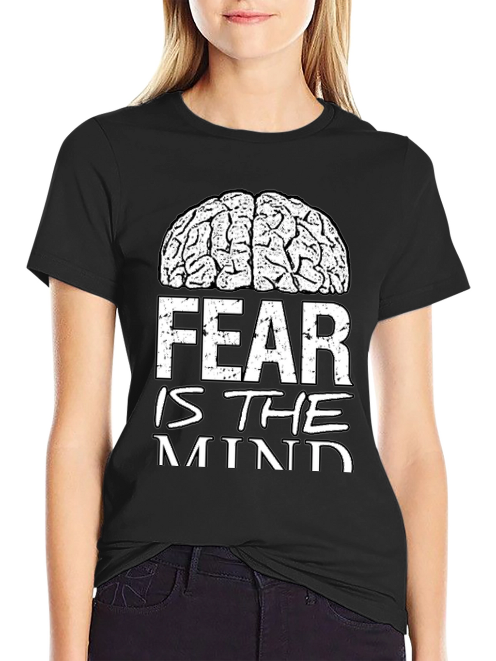 Brain Fear Mind T-Shirt - Black