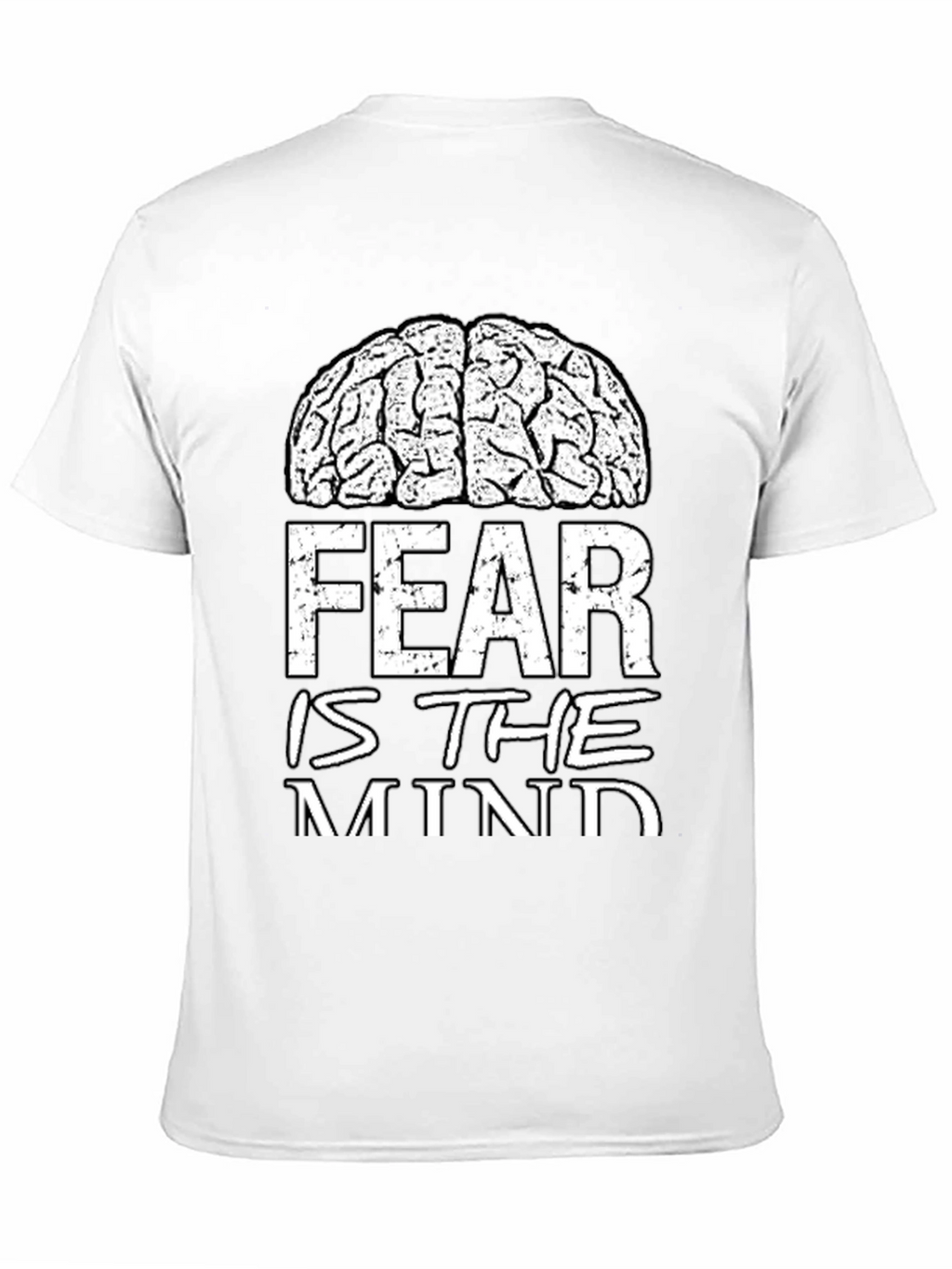 Brain Fear Mind T-Shirt - Black