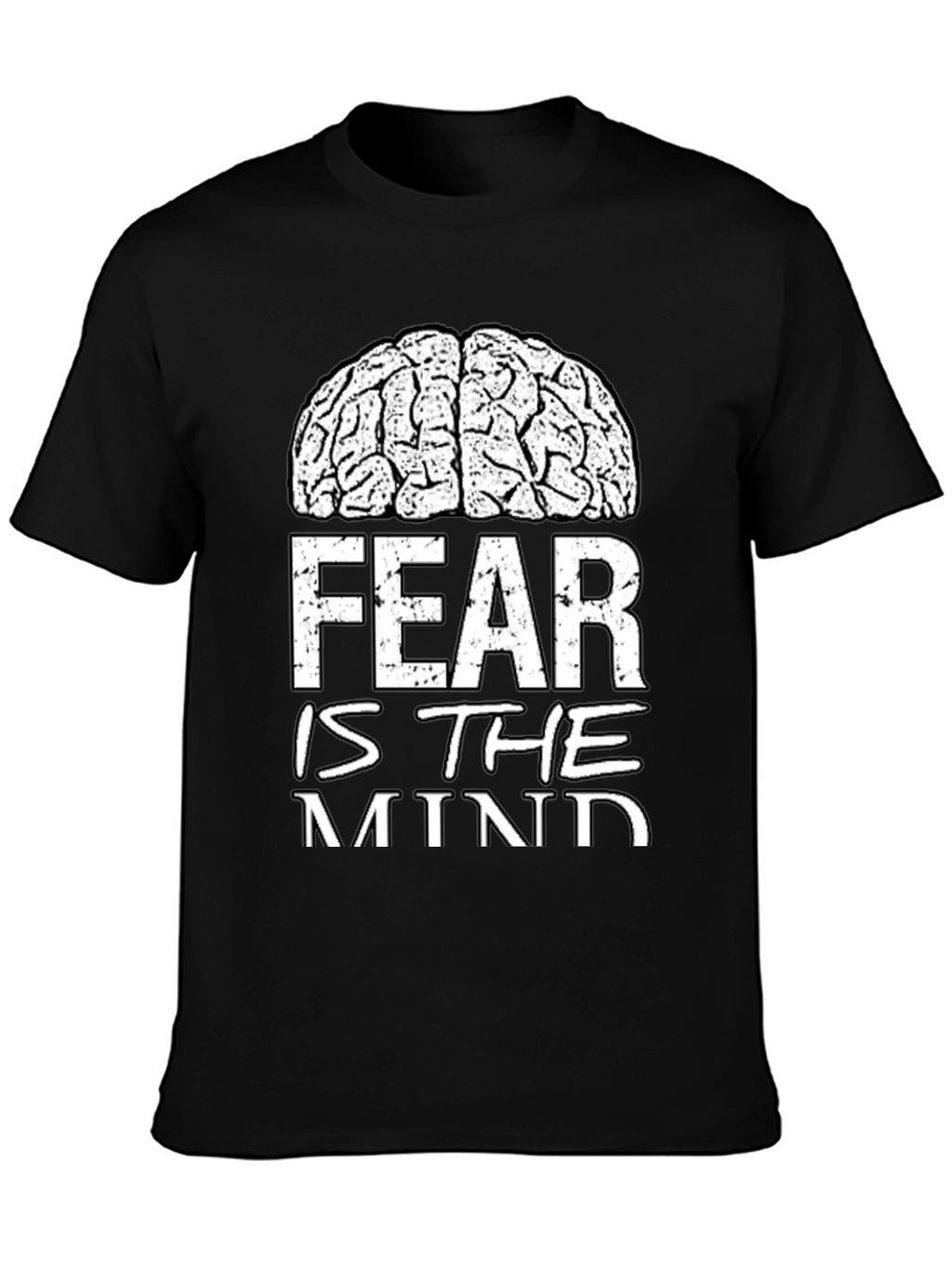 Brain Fear Mind T-Shirt - Black