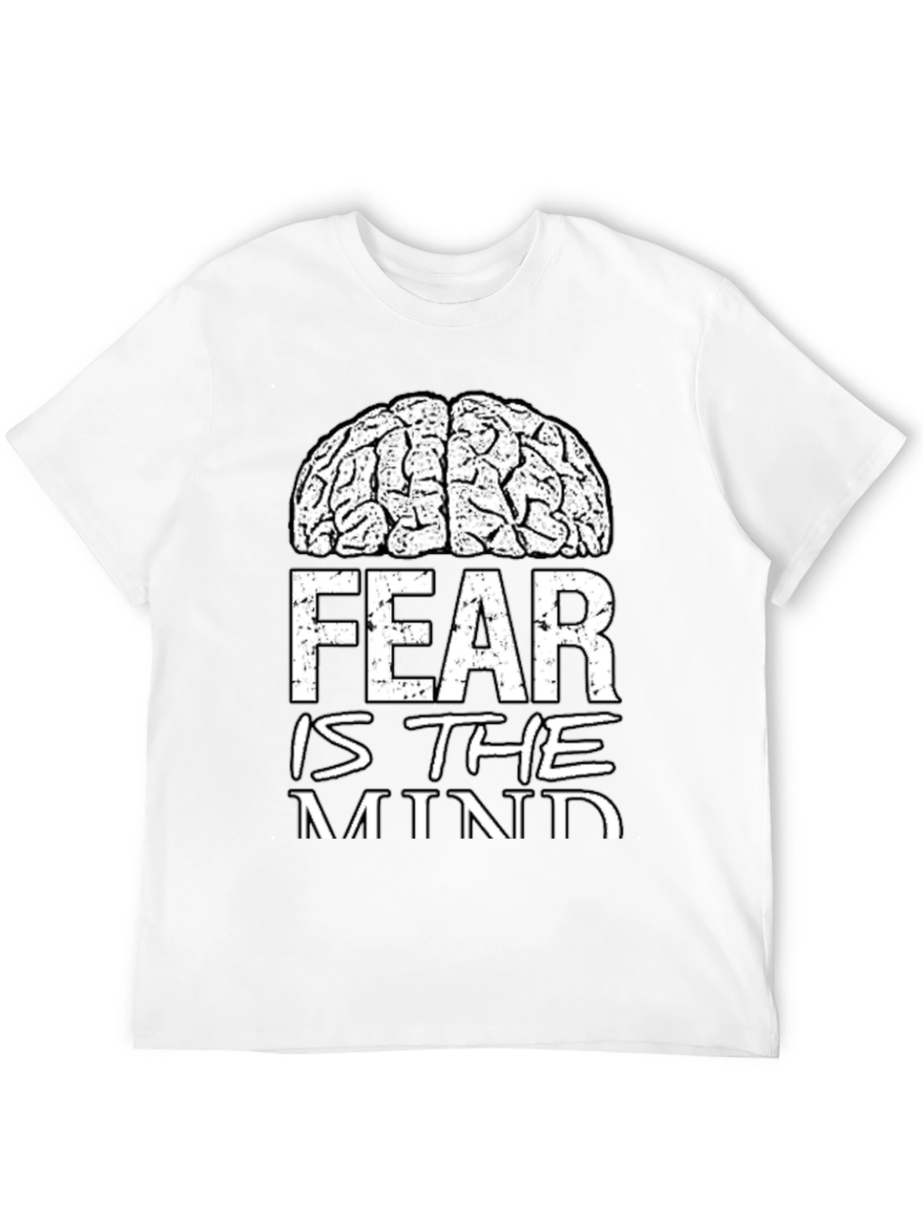 Brain Fear Mind T-Shirt - Black
