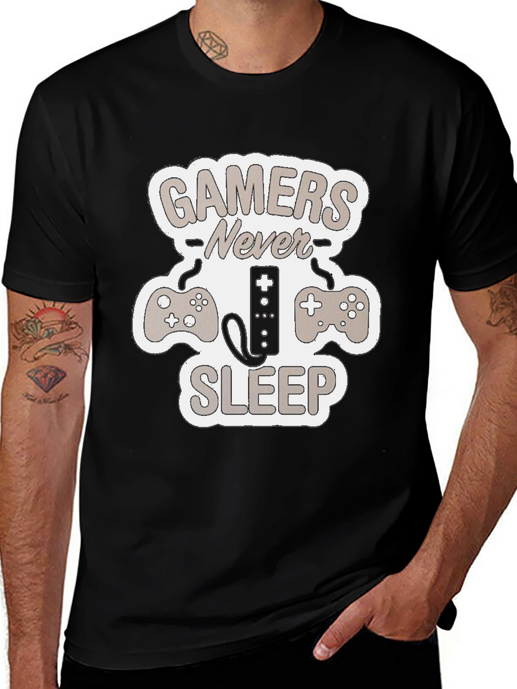 Gamers Never Sleep T-Shirt