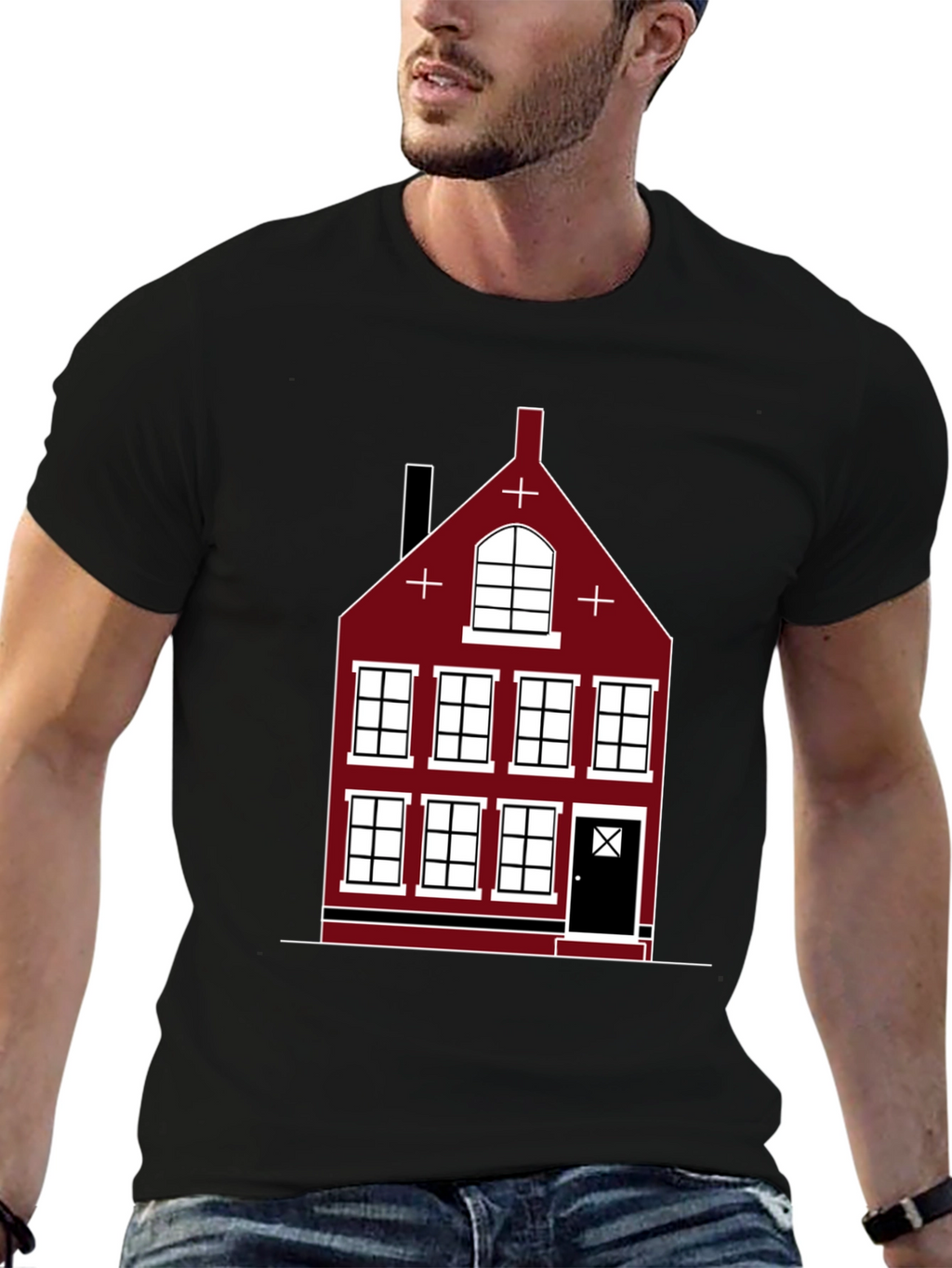 Amsterdam House T-Shirt - Cool Graphic Tee