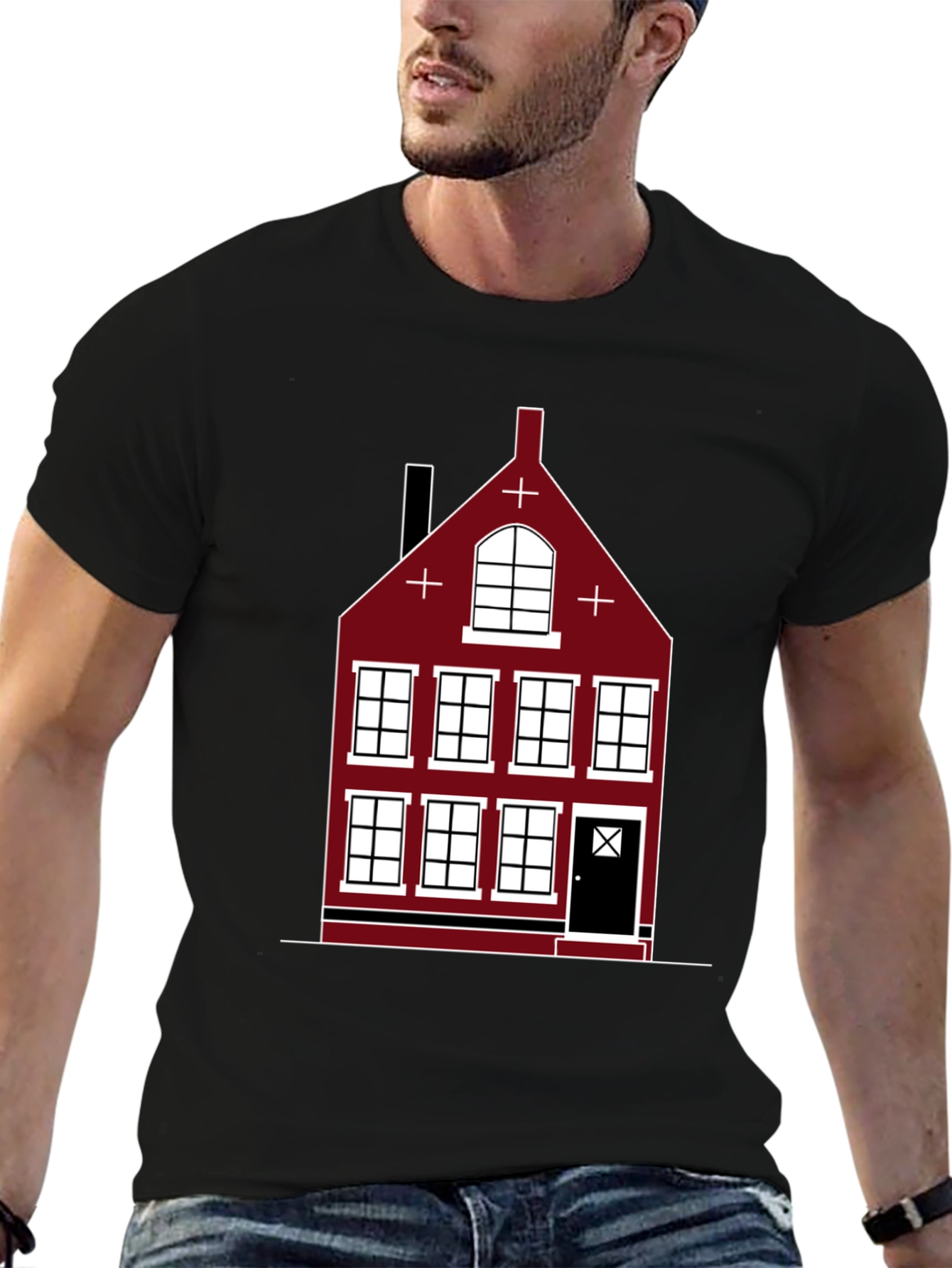 Amsterdam House T-Shirt - Cool Graphic Tee