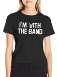 Im With The Band Graphic Tee