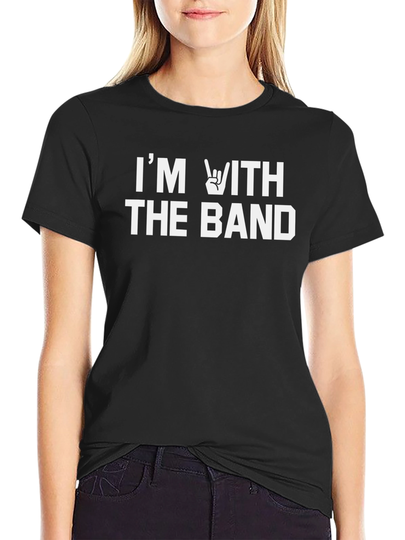Im With The Band Graphic Tee