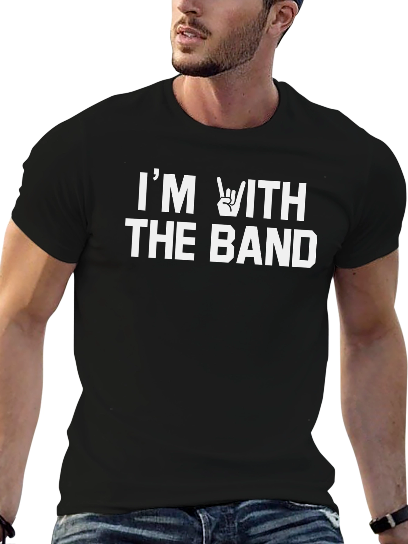 Im With The Band Graphic Tee