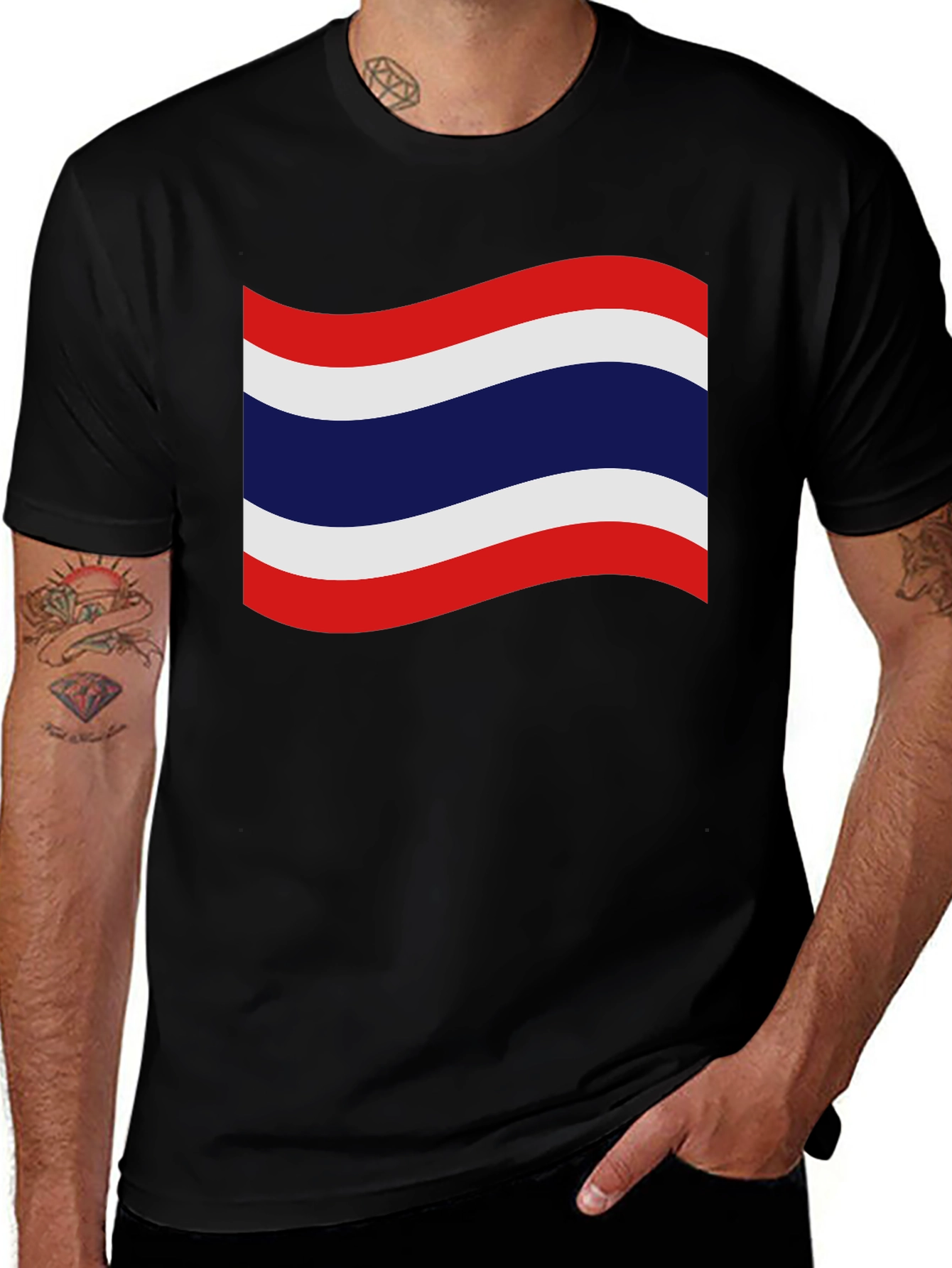 Thailand Flag T-Shirt - Show Your Pride!