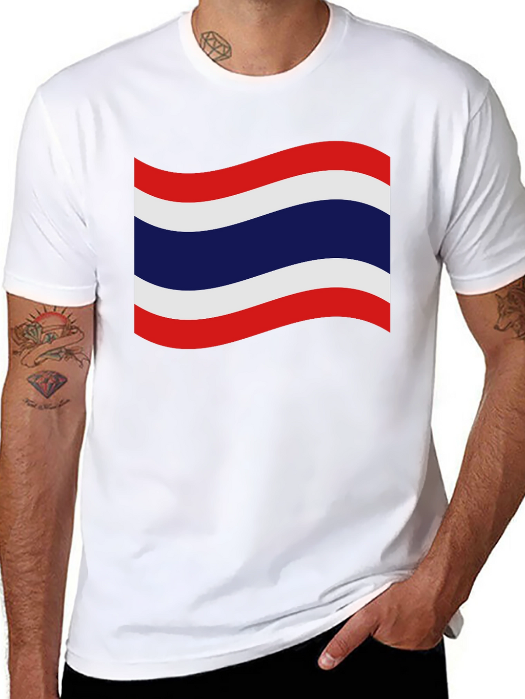 Thailand Flag T-Shirt - Show Your Pride!