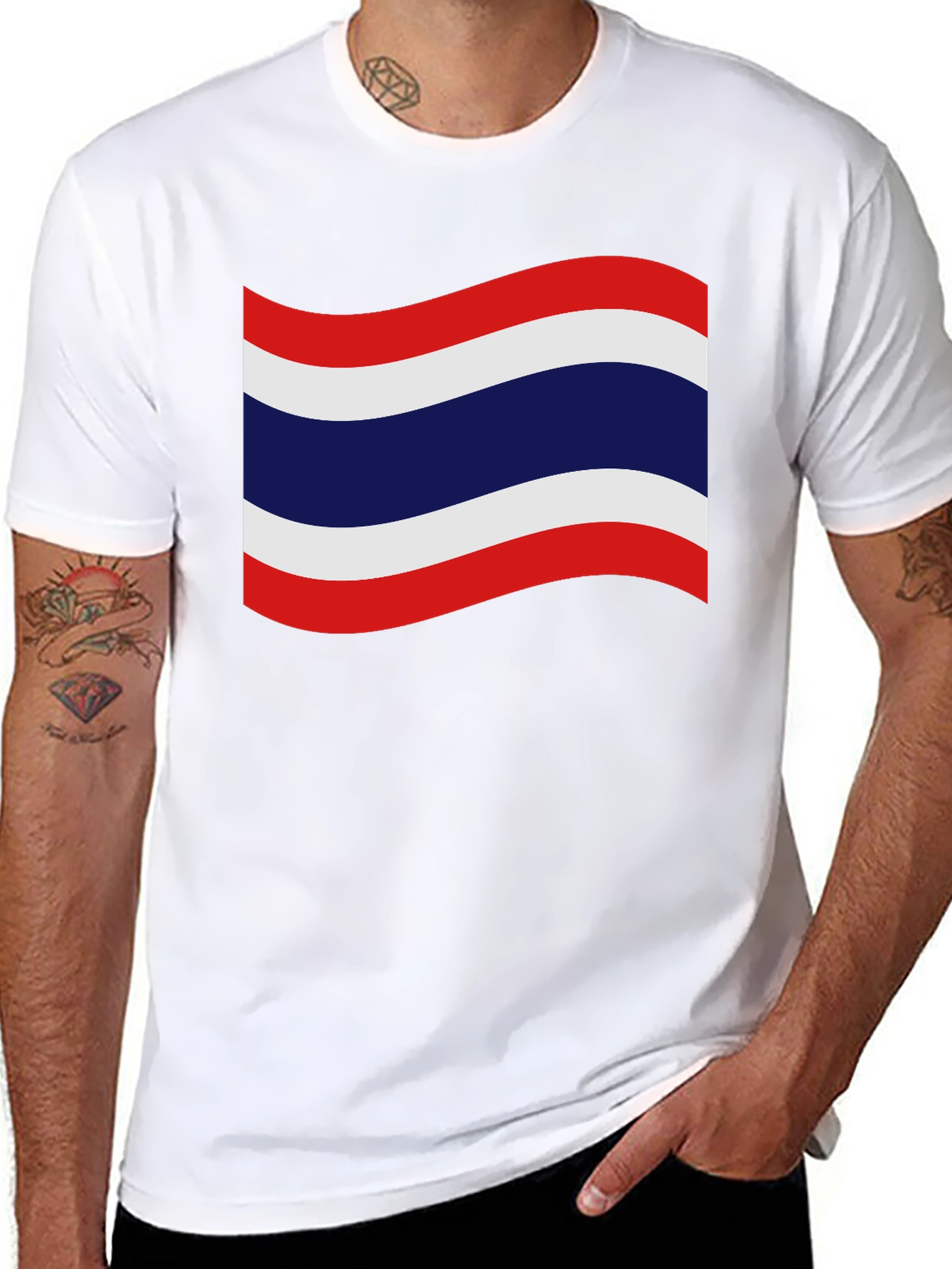 Thailand Flag T-Shirt - Show Your Pride!