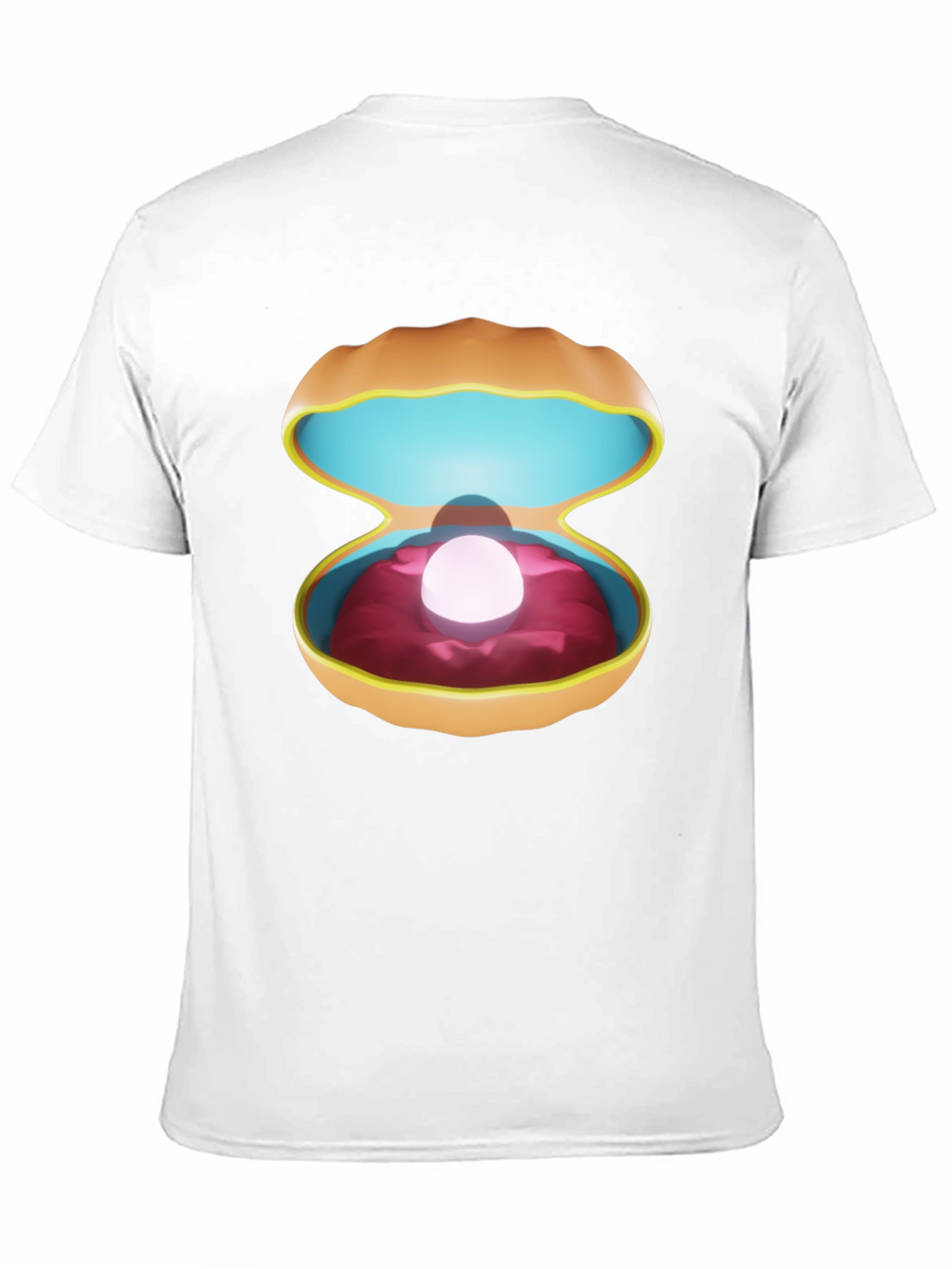 Pearl in Clam Shell Graphic T-Shirt - Unisex