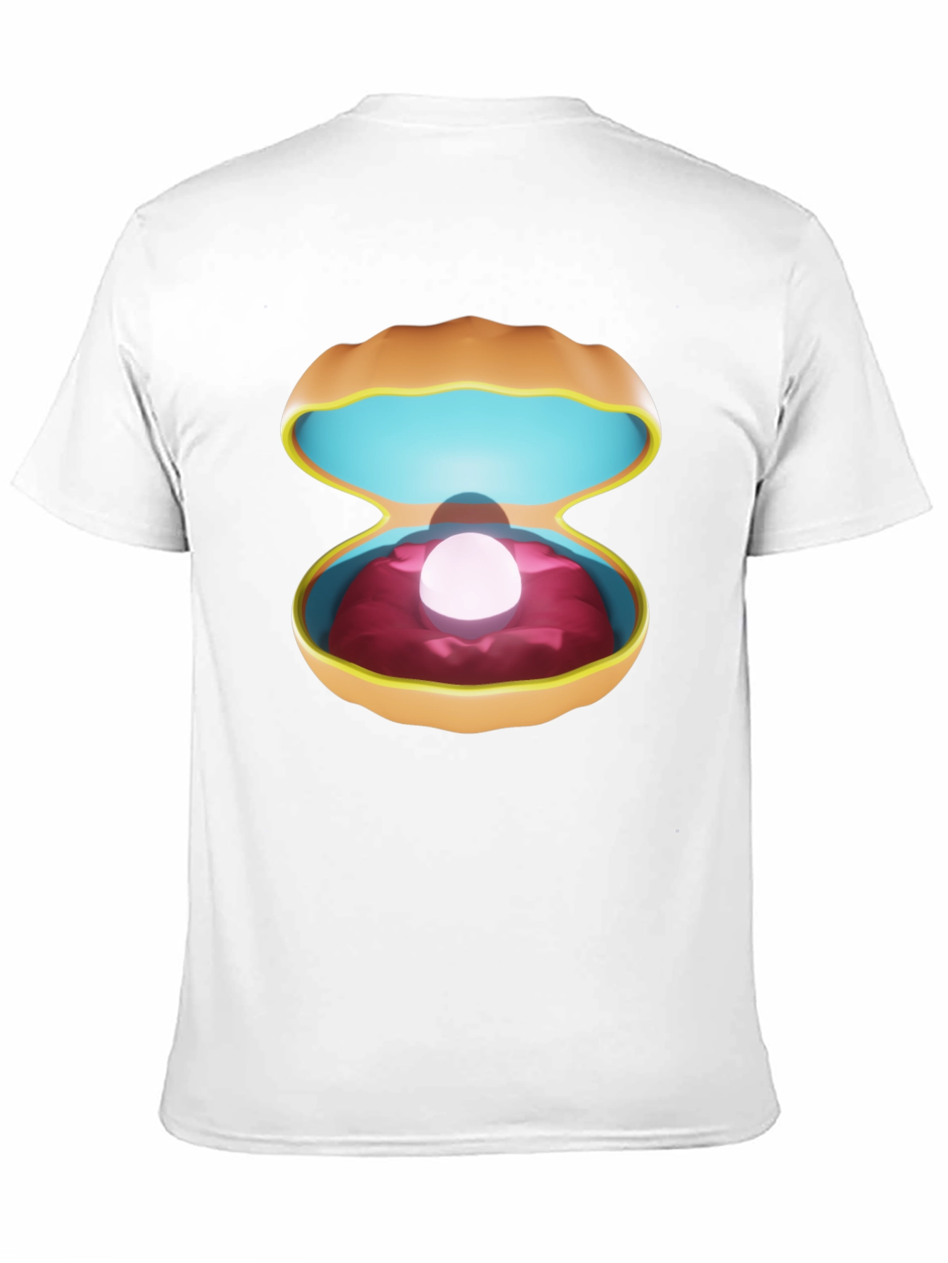 Pearl in Clam Shell Graphic T-Shirt - Unisex