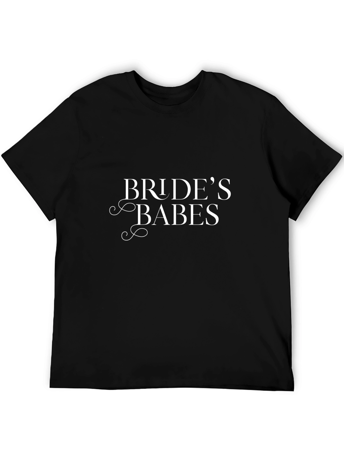 Brides Babes Black Graphic Tee