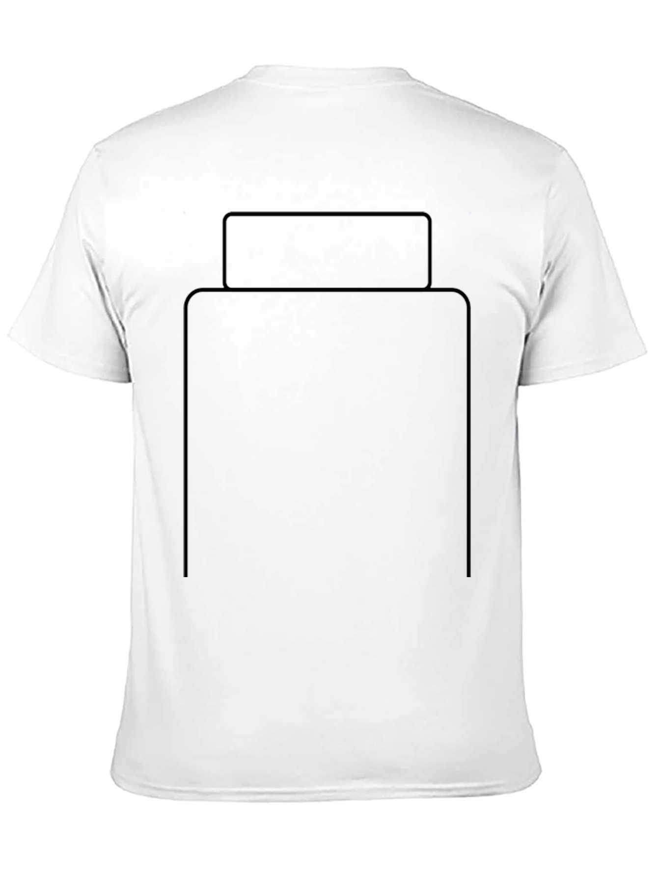 Modern Black Graphic Tee