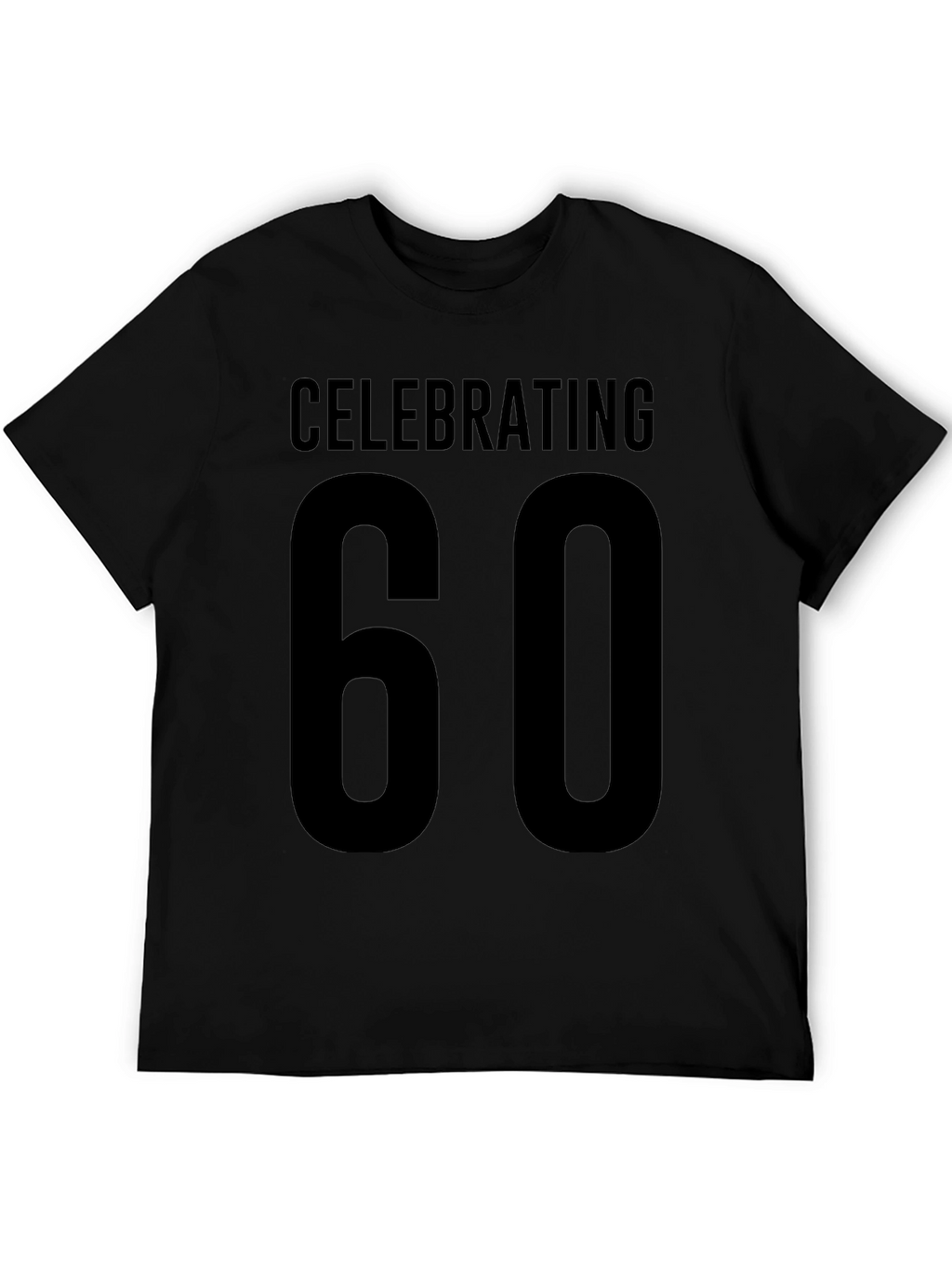 Celebrating 60 Black T-Shirt