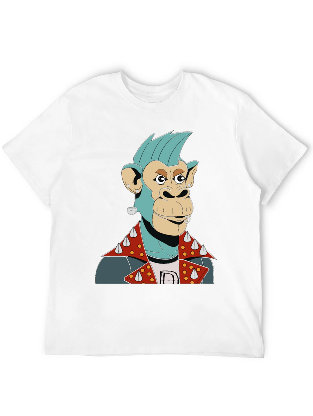 Punk Ape Graphic Tee - Edgy Style