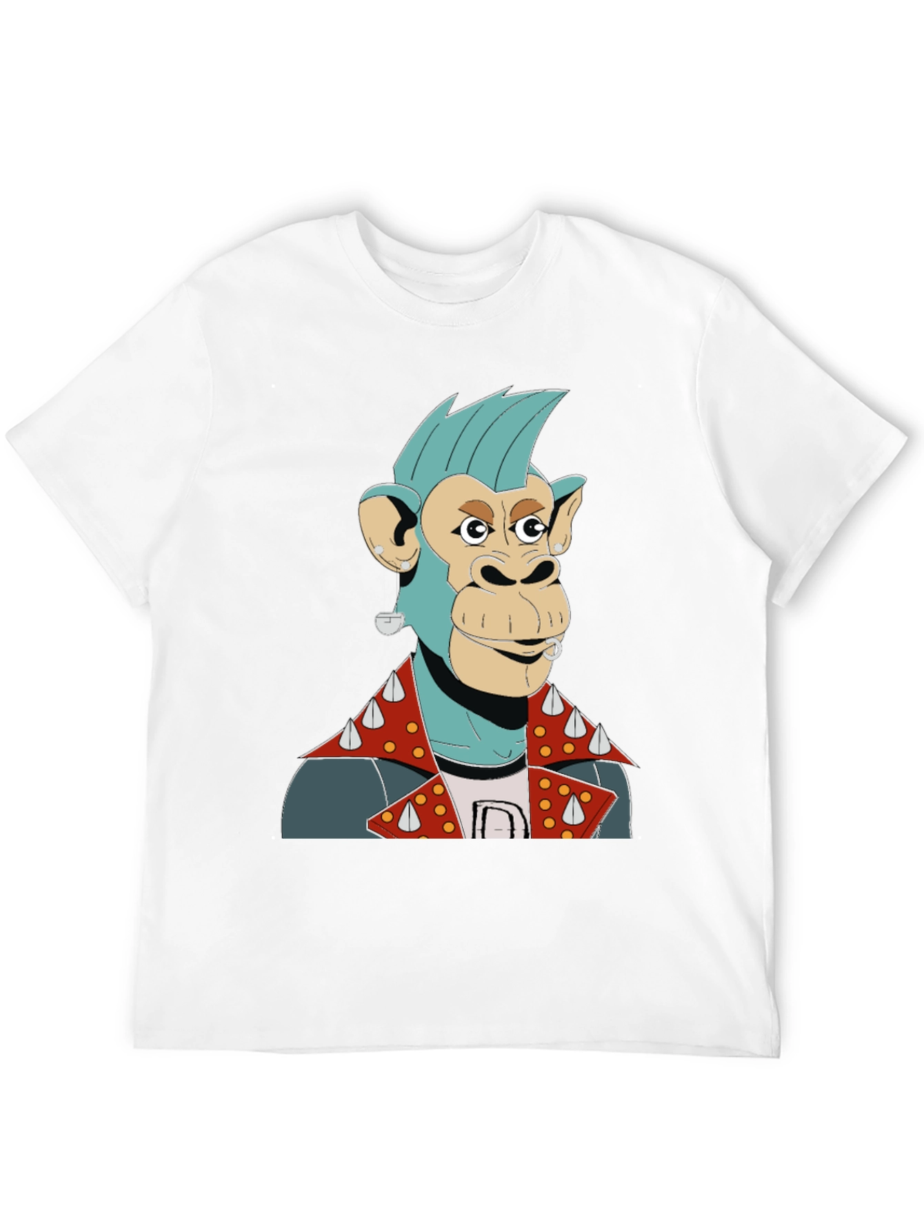 Punk Ape Graphic Tee - Edgy Style