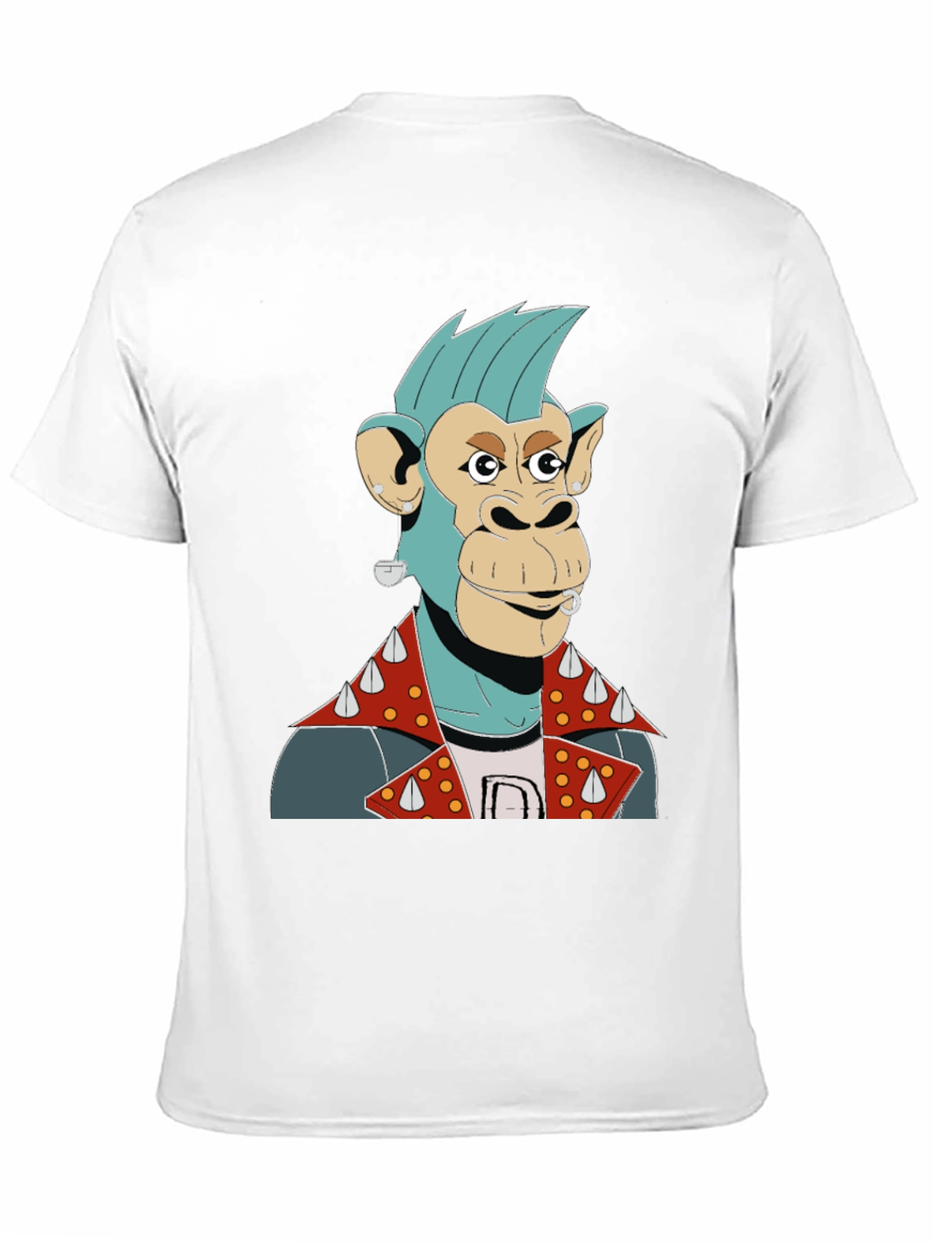 Punk Ape Graphic Tee - Edgy Style