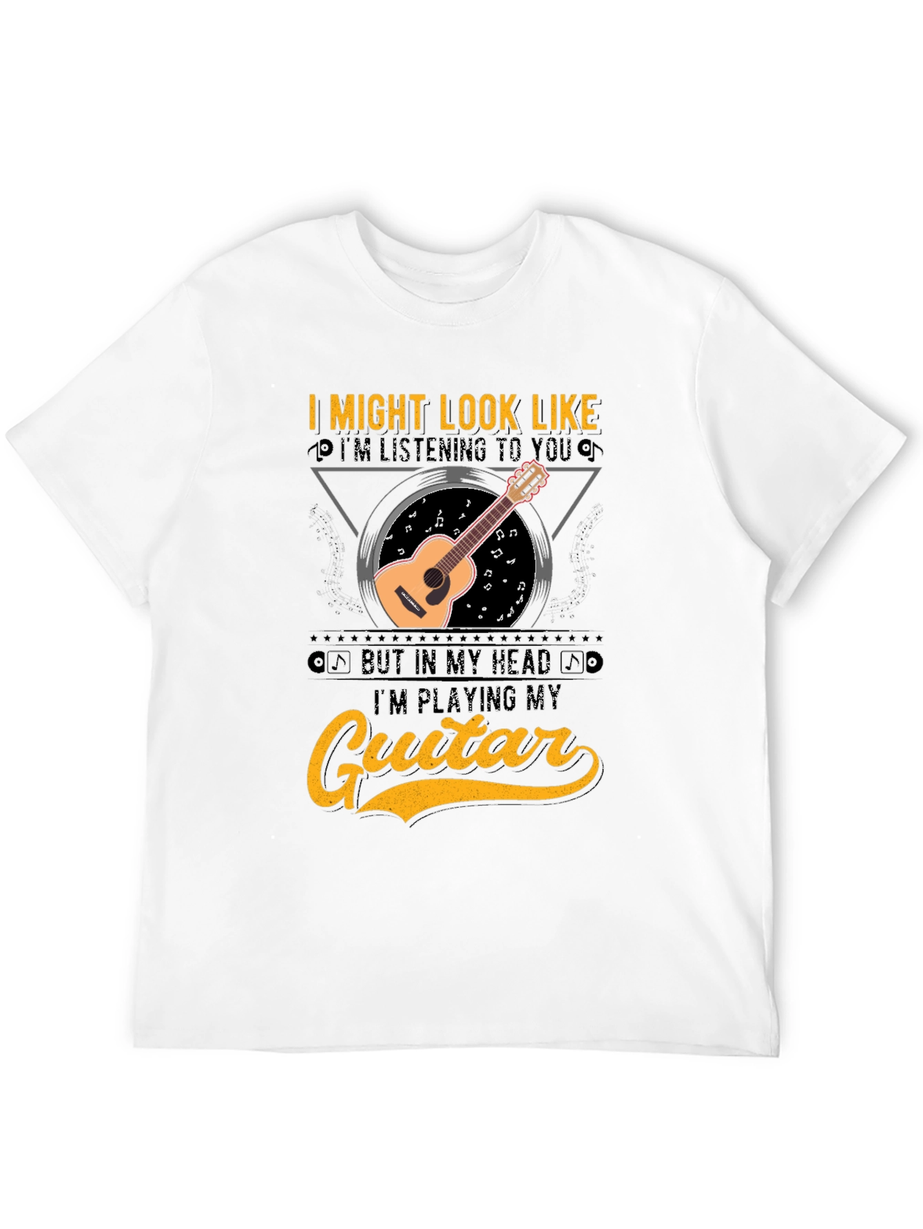 Guitar Lover T-Shirt - Musician Graphic Tee