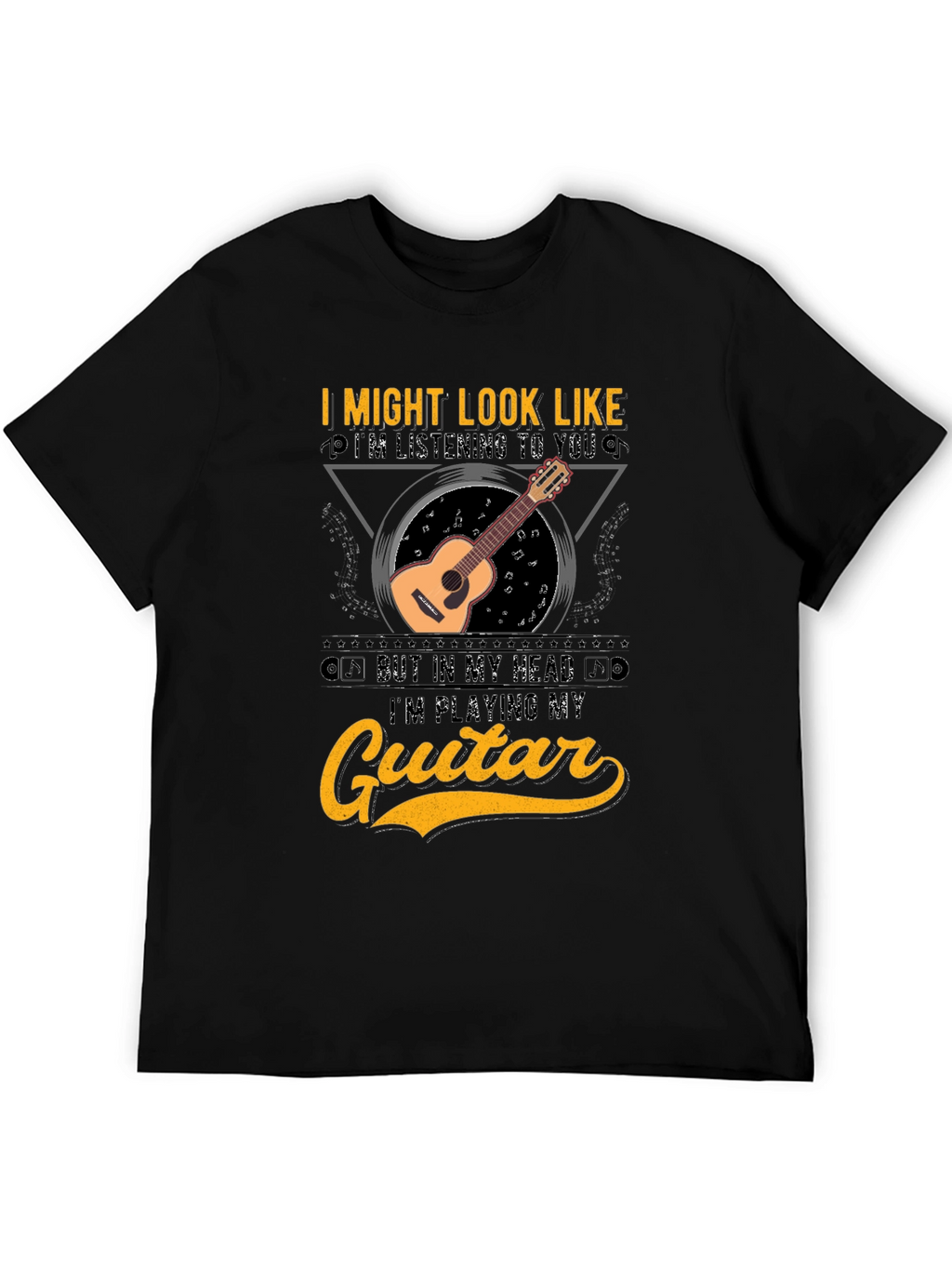 Guitar Lover T-Shirt - Musician Graphic Tee