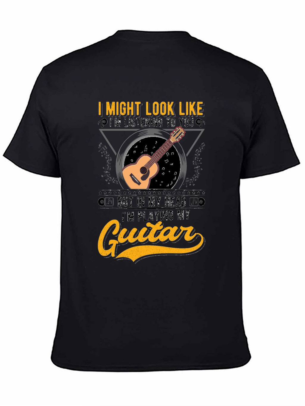 Guitar Lover T-Shirt - Musician Graphic Tee