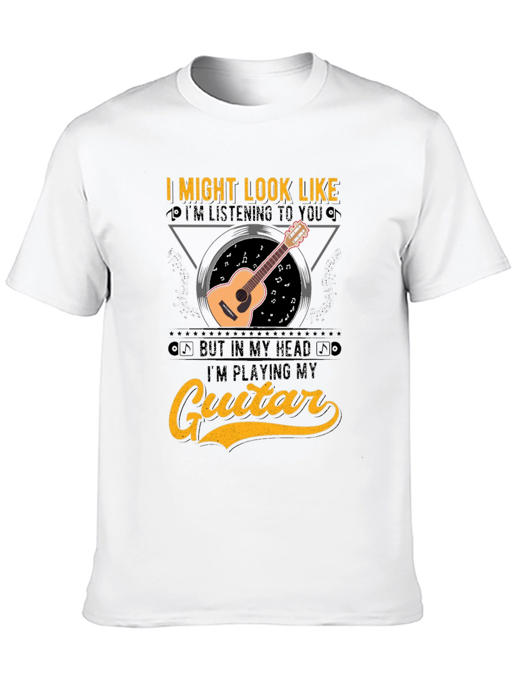 Guitar Lover T-Shirt - Musician Graphic Tee