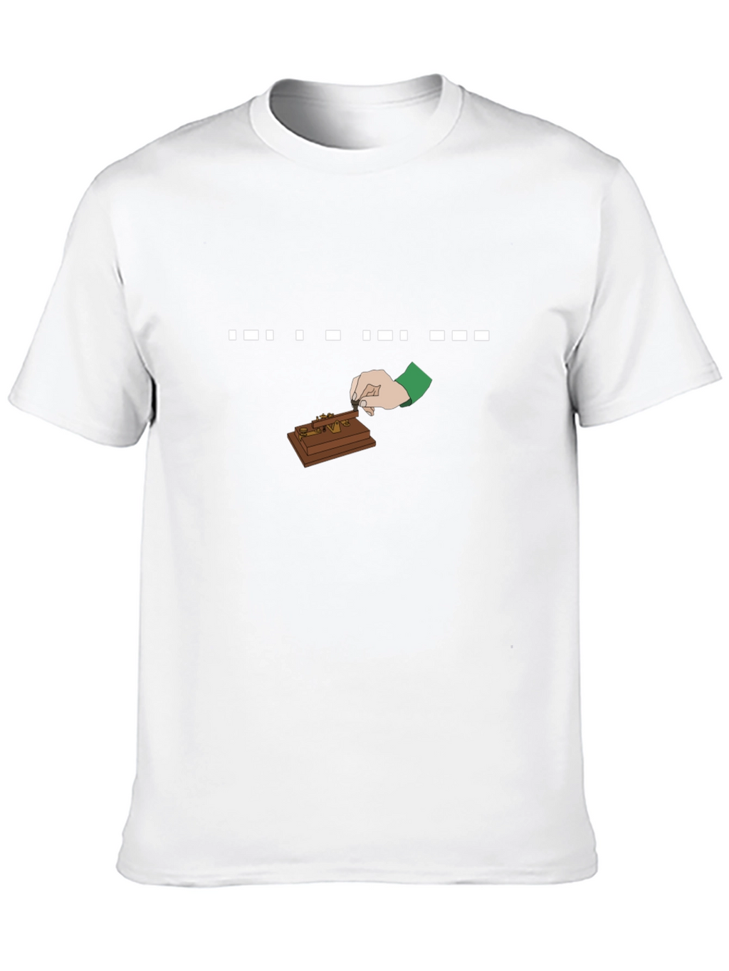 Morse Code Operator T-Shirt - Black