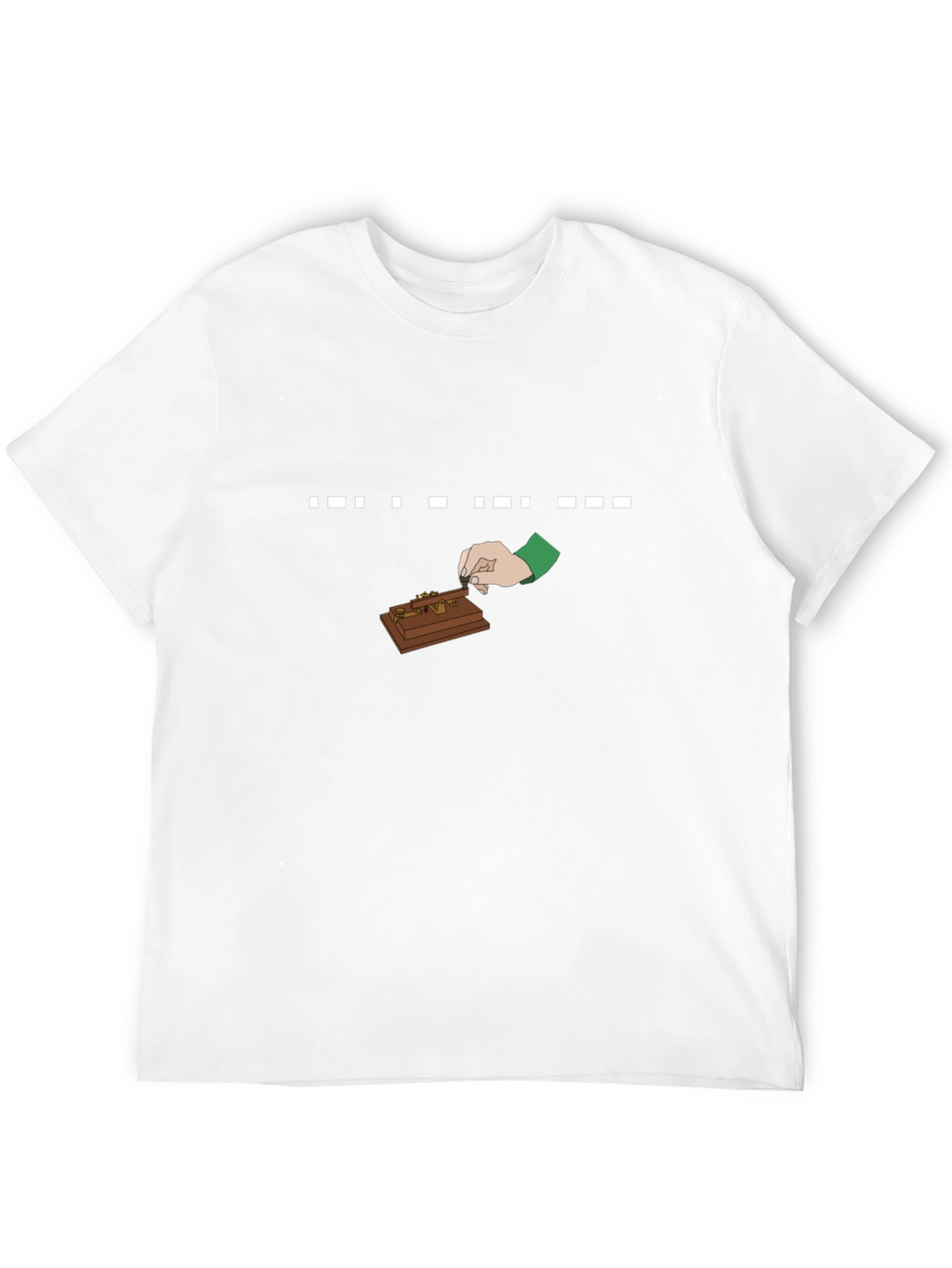 Morse Code Operator T-Shirt - Black