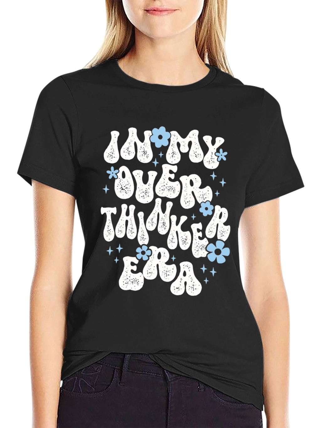 Over Thinker Era Graphic Tee - Trendy & Comfy