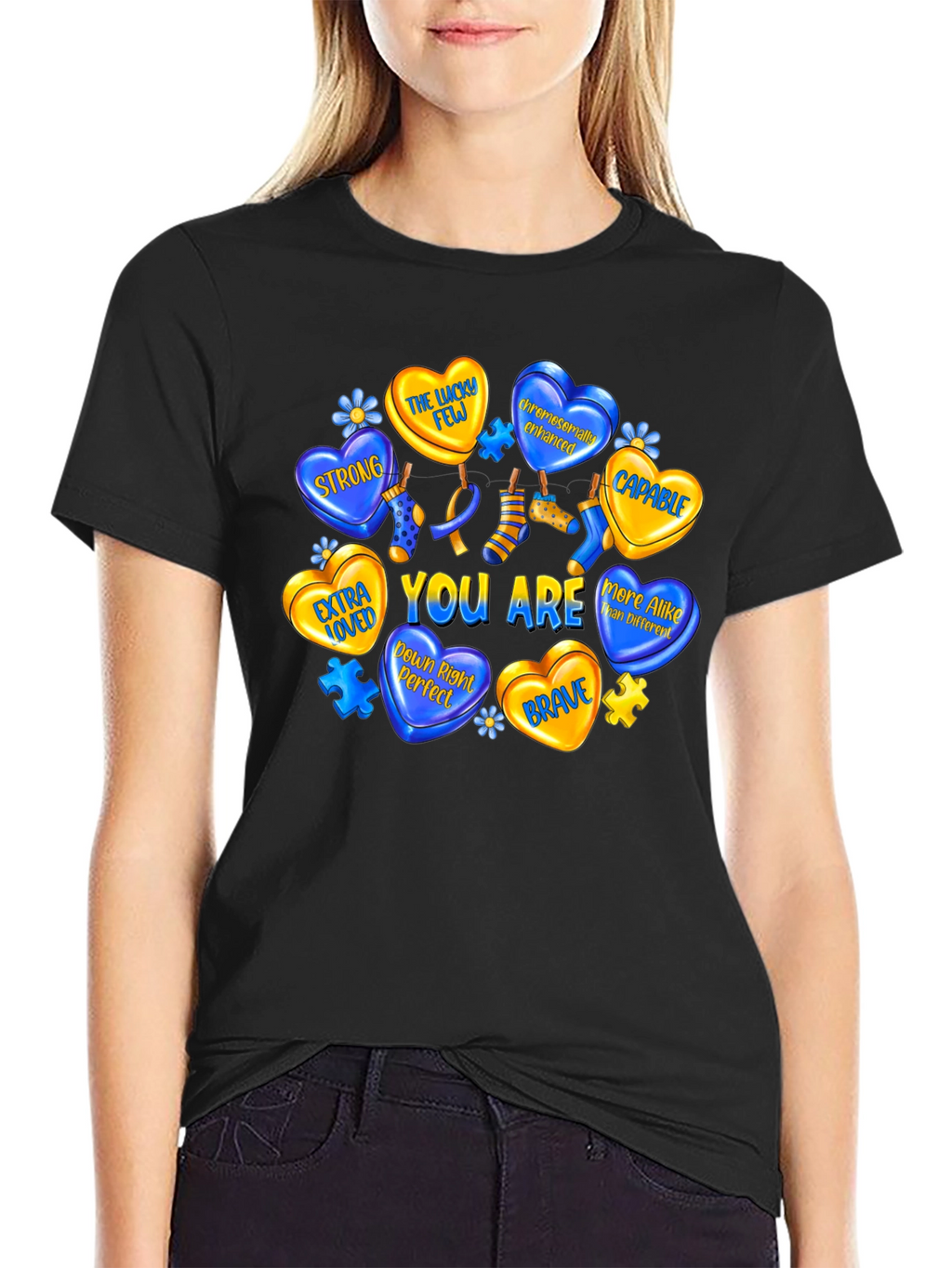 Inspirational Down Syndrome Awareness T-Shirt