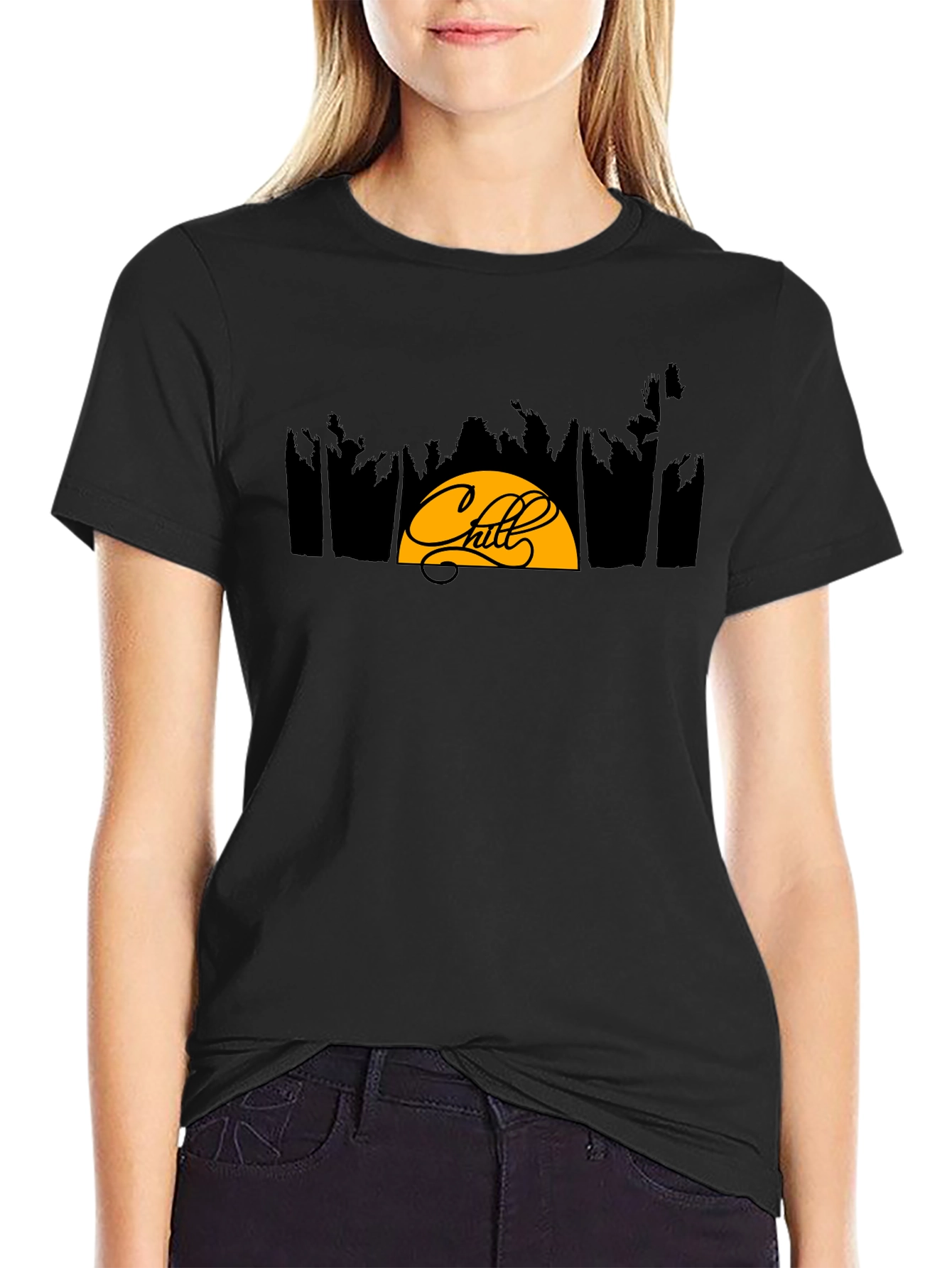 Chill Graphic Tee - Tropical Vibes