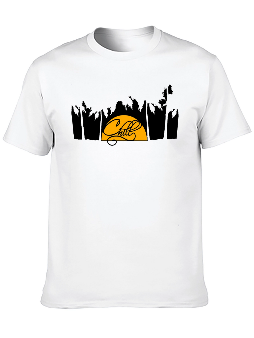 Chill Graphic Tee - Tropical Vibes