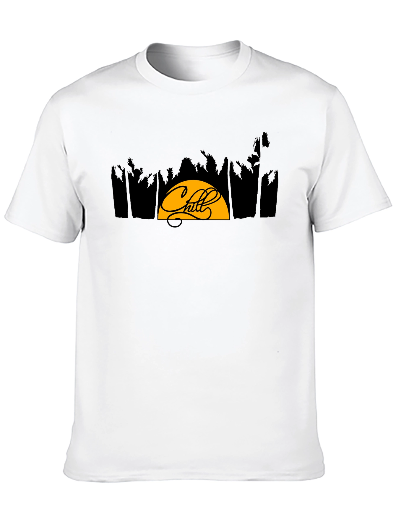 Chill Graphic Tee - Tropical Vibes