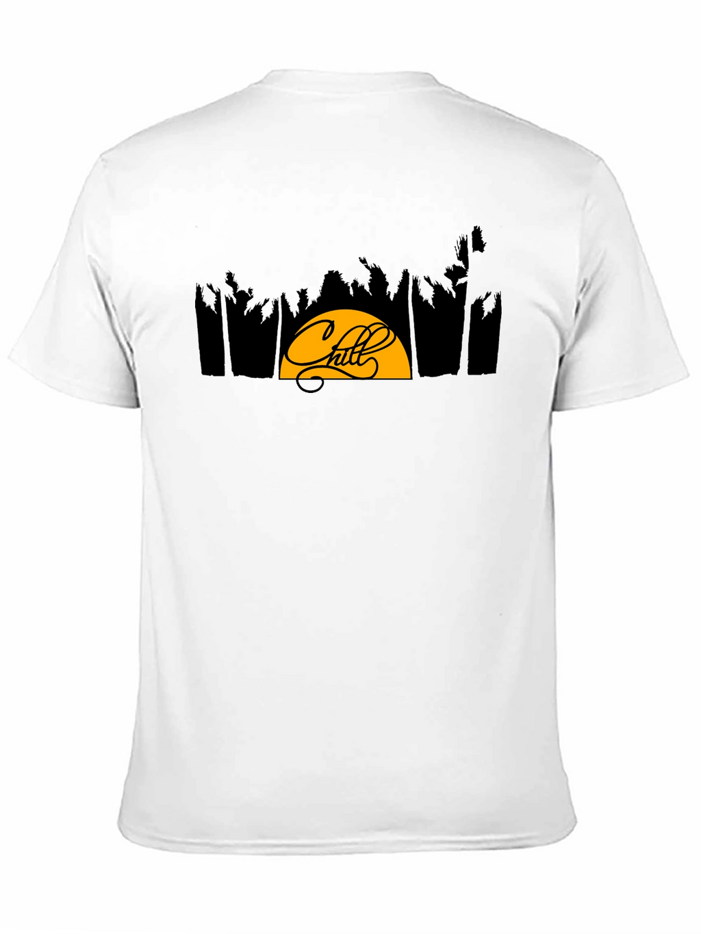 Chill Graphic Tee - Tropical Vibes