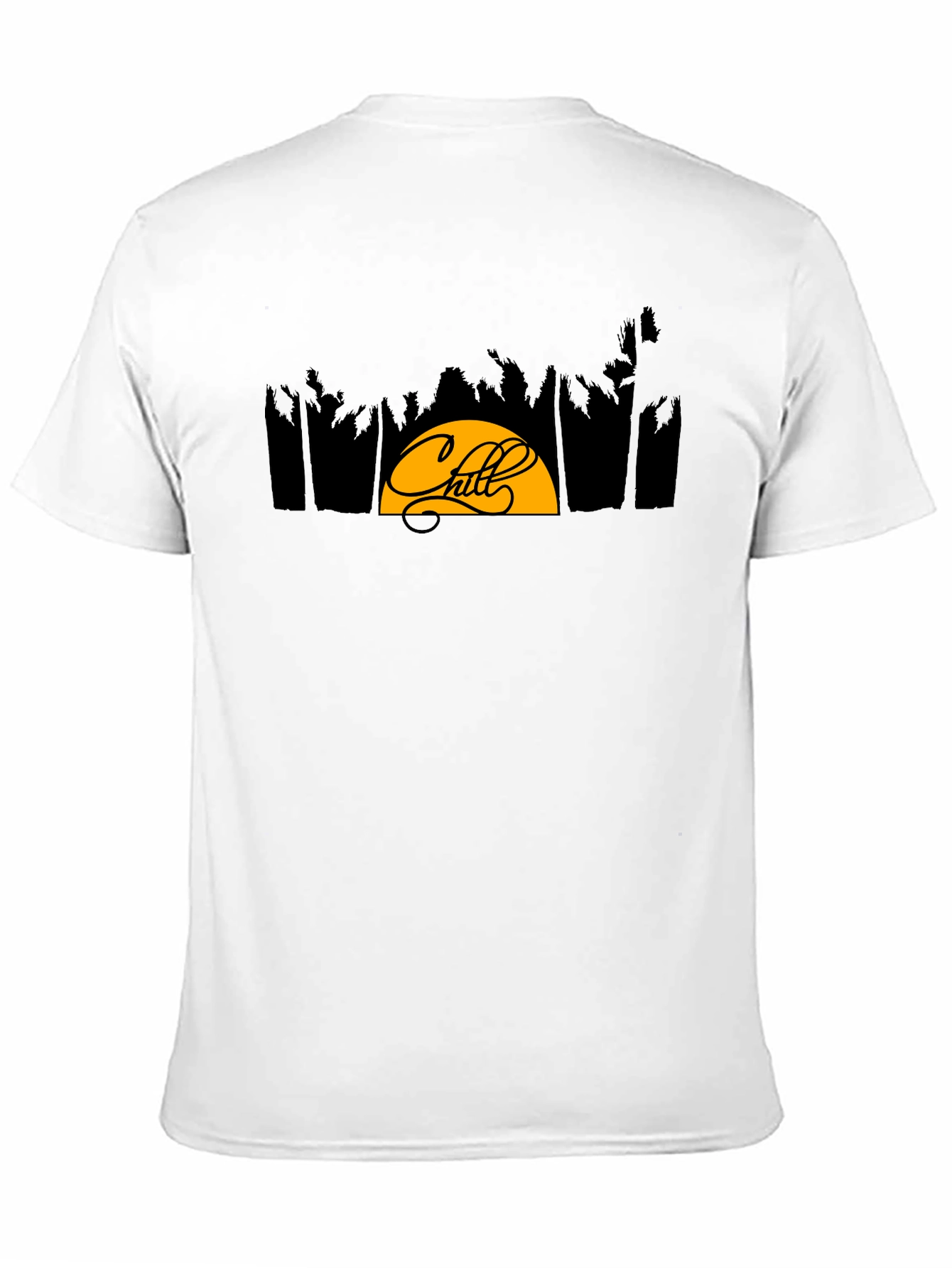 Chill Graphic Tee - Tropical Vibes