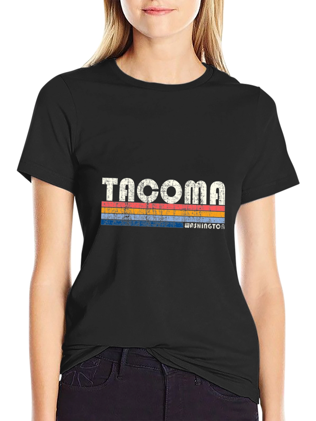 Tacoma Washington Retro T-Shirt