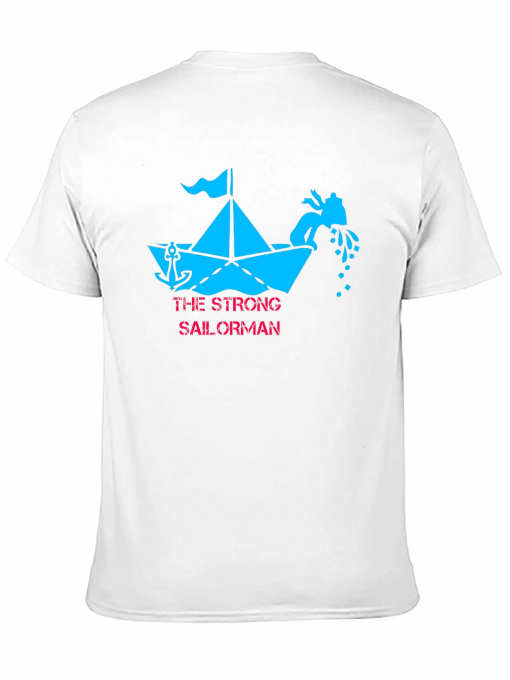Strong Sailor Black T-Shirt
