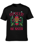Oh Deer! Big Sister Announcement T-Shirt