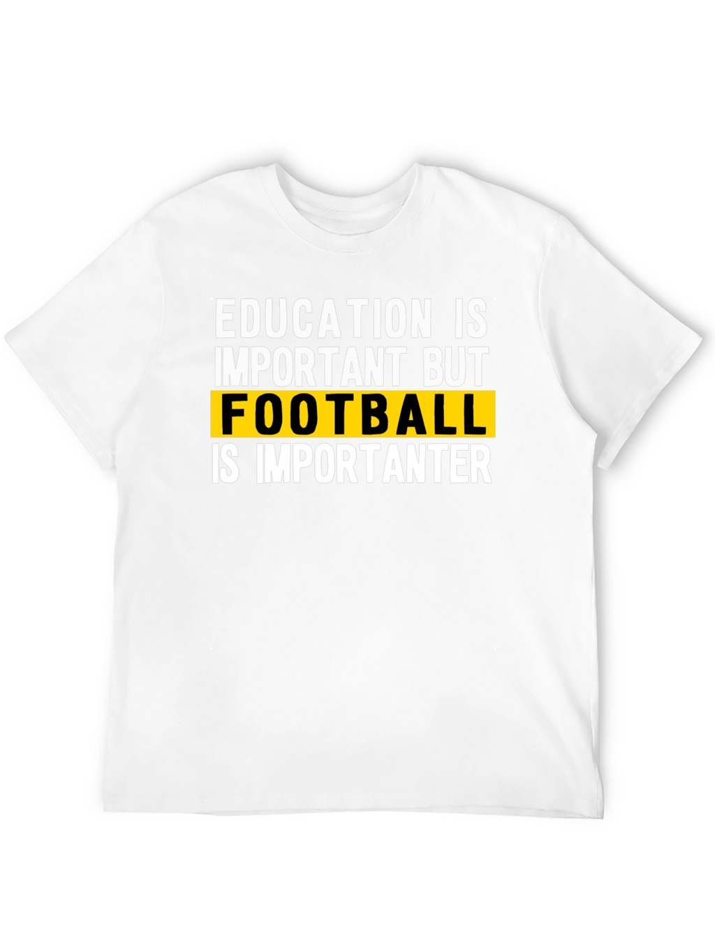 Education vs Football Graphic Tee