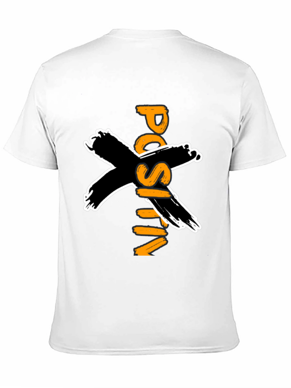 Positive Vibes Black Graphic T-Shirt