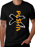 Positive Vibes Black Graphic T-Shirt