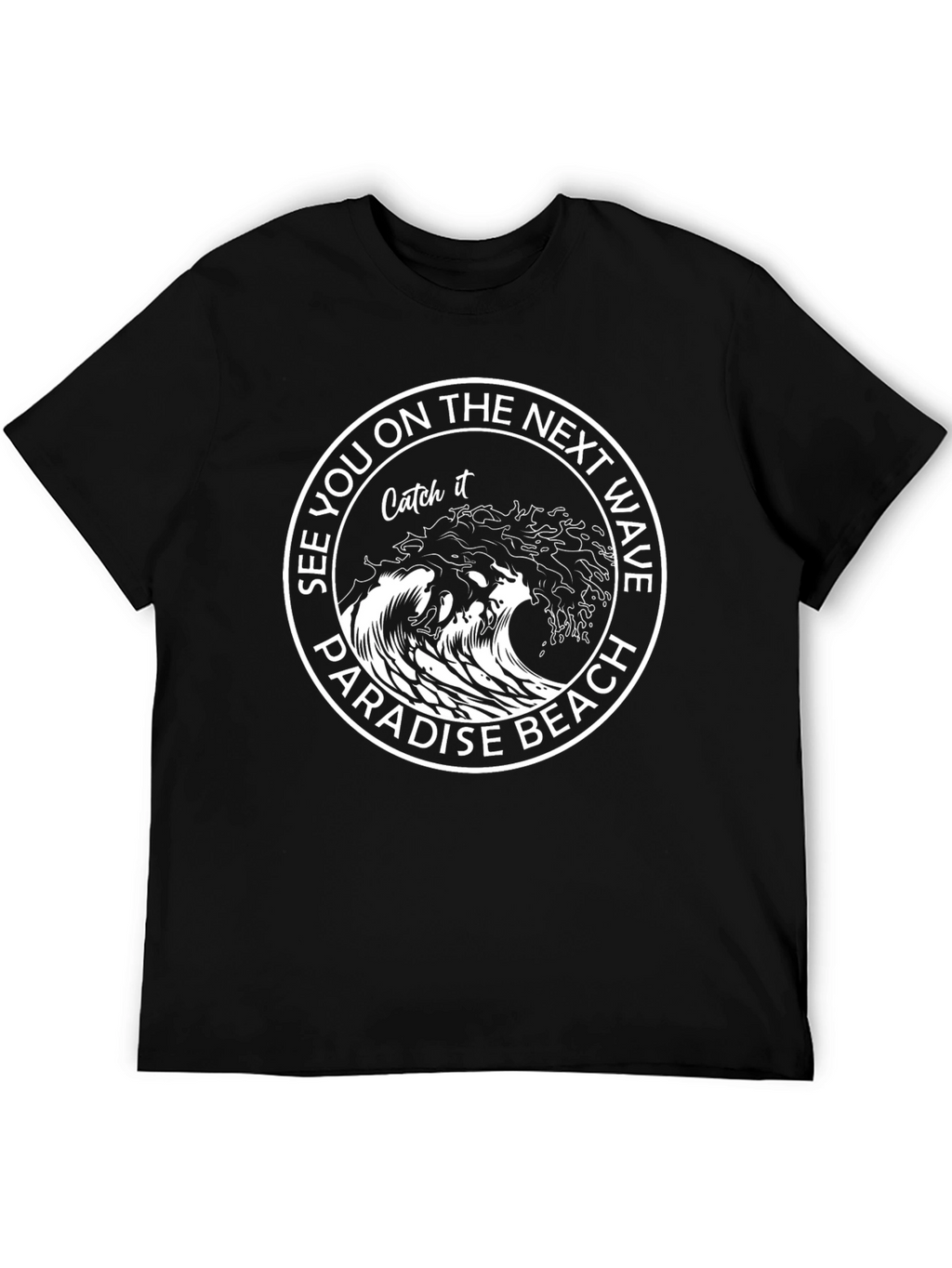Paradise Beach Wave T-Shirt - Catch the Next Wave!