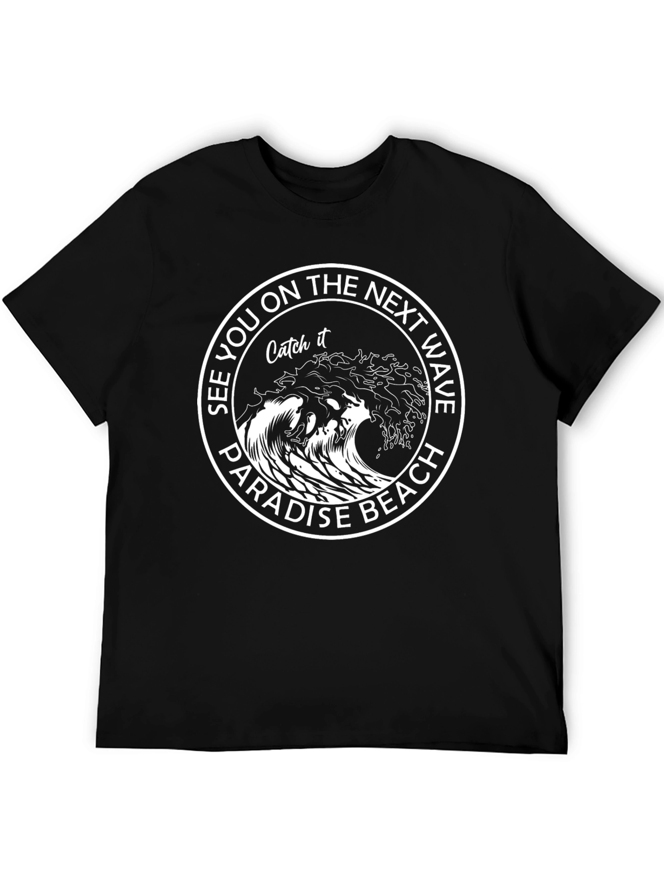 Paradise Beach Wave T-Shirt - Catch the Next Wave!