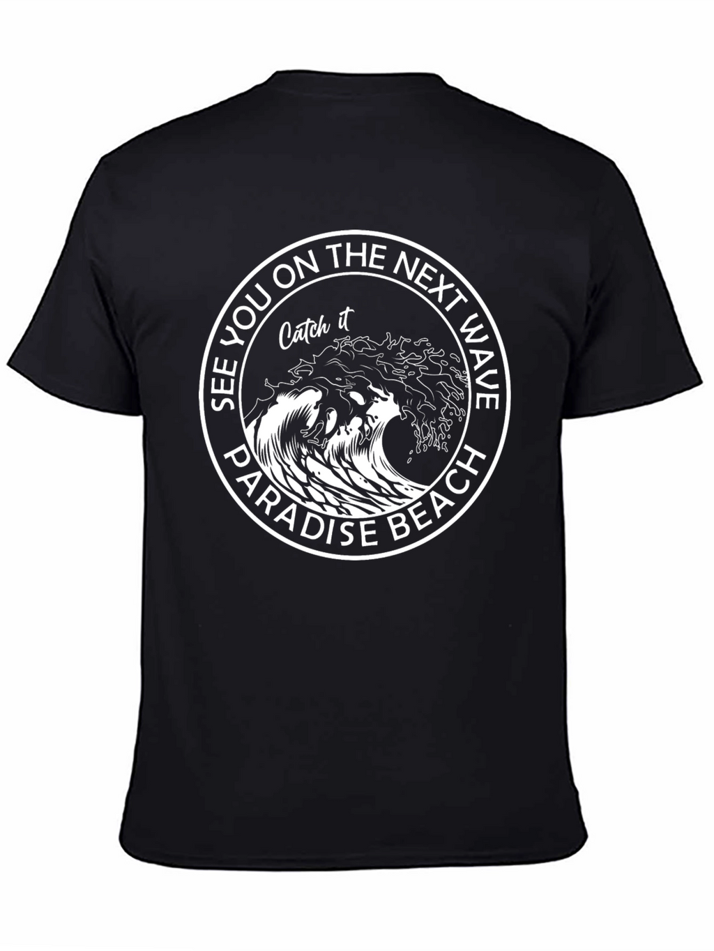 Paradise Beach Wave T-Shirt - Catch the Next Wave!