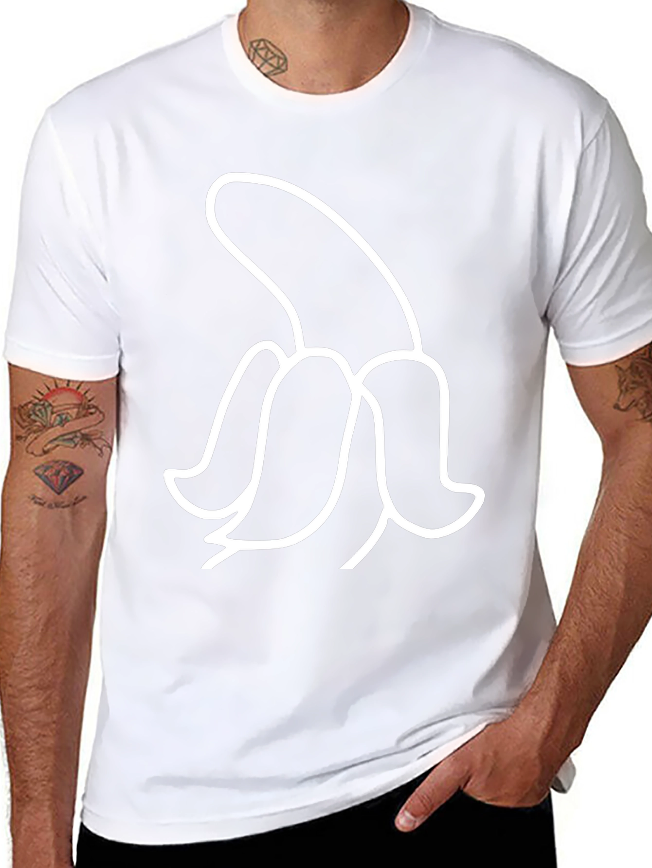 Banana Graphic T-Shirt - Funny Casual Tee