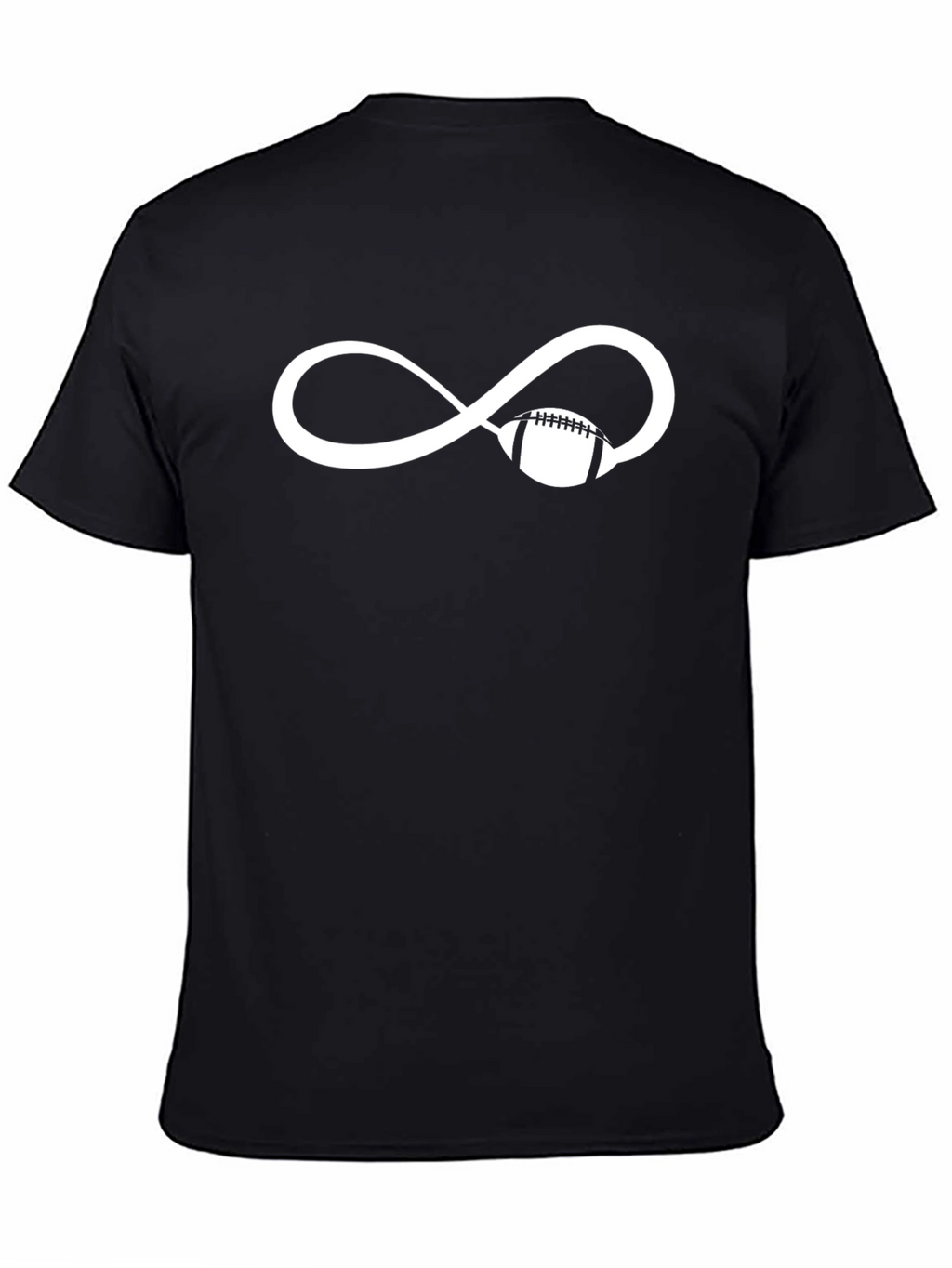 Football Infinity Symbol T-Shirt