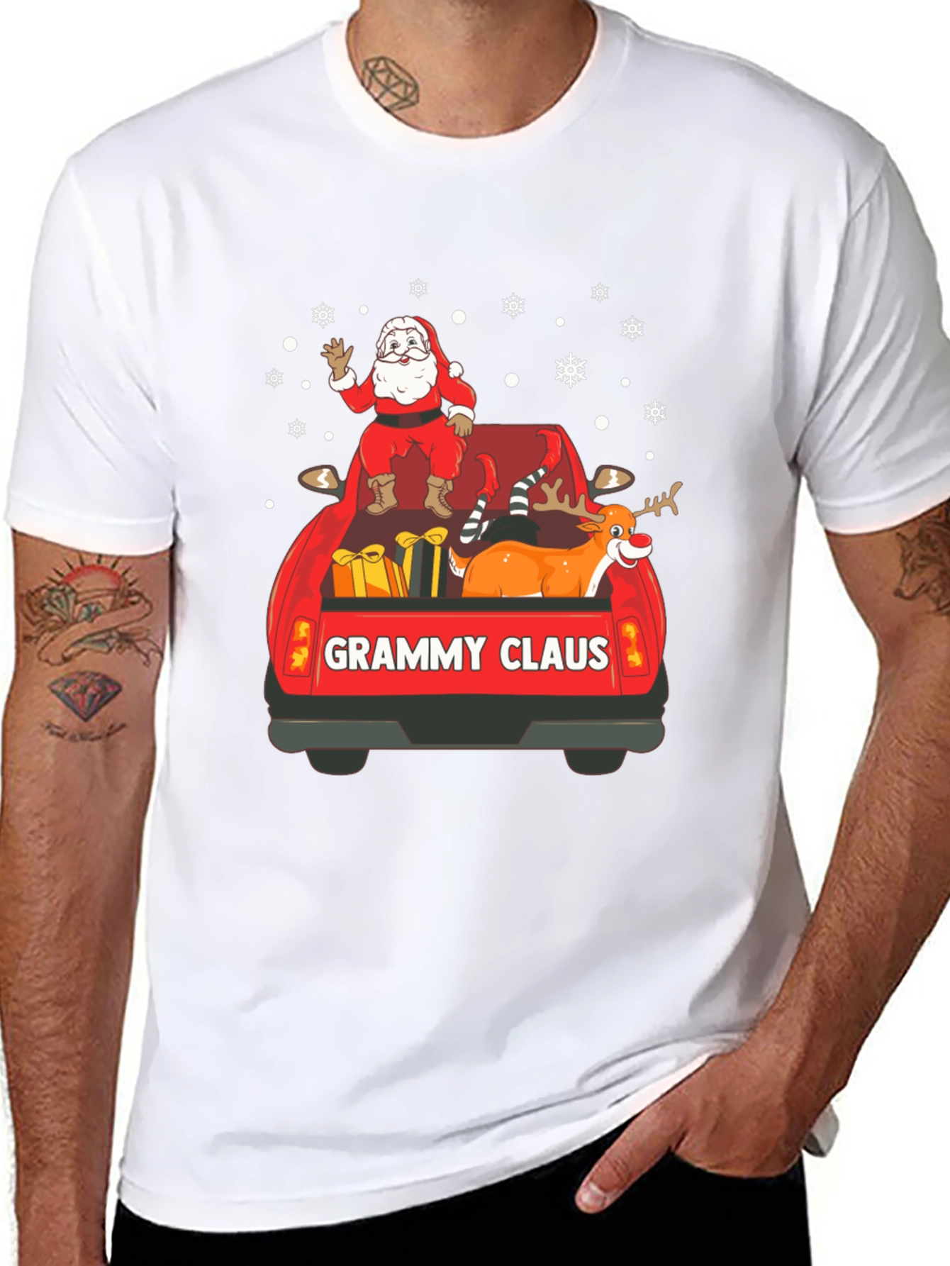 Grammy Claus Christmas T-Shirt
