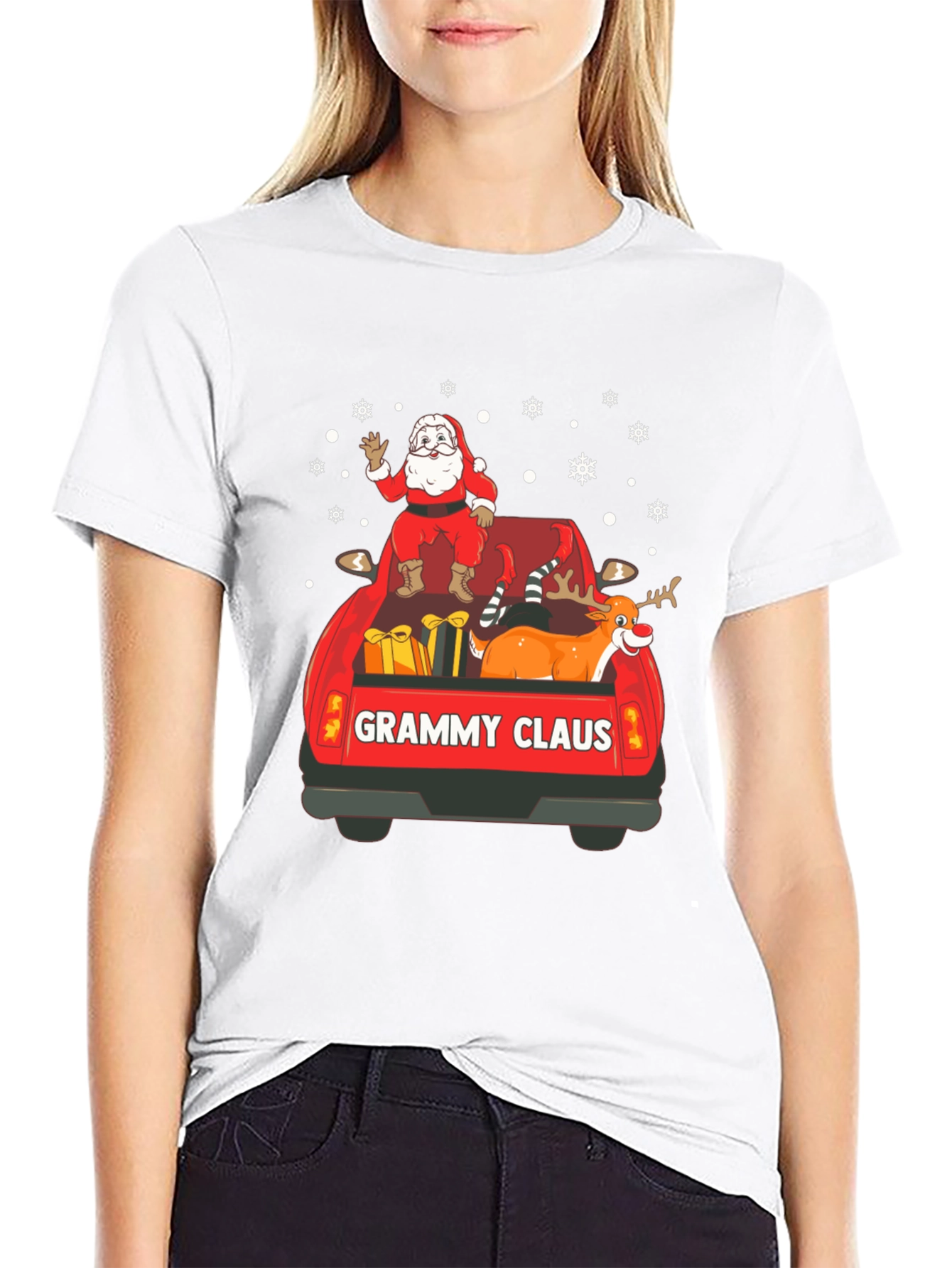 Grammy Claus Christmas T-Shirt