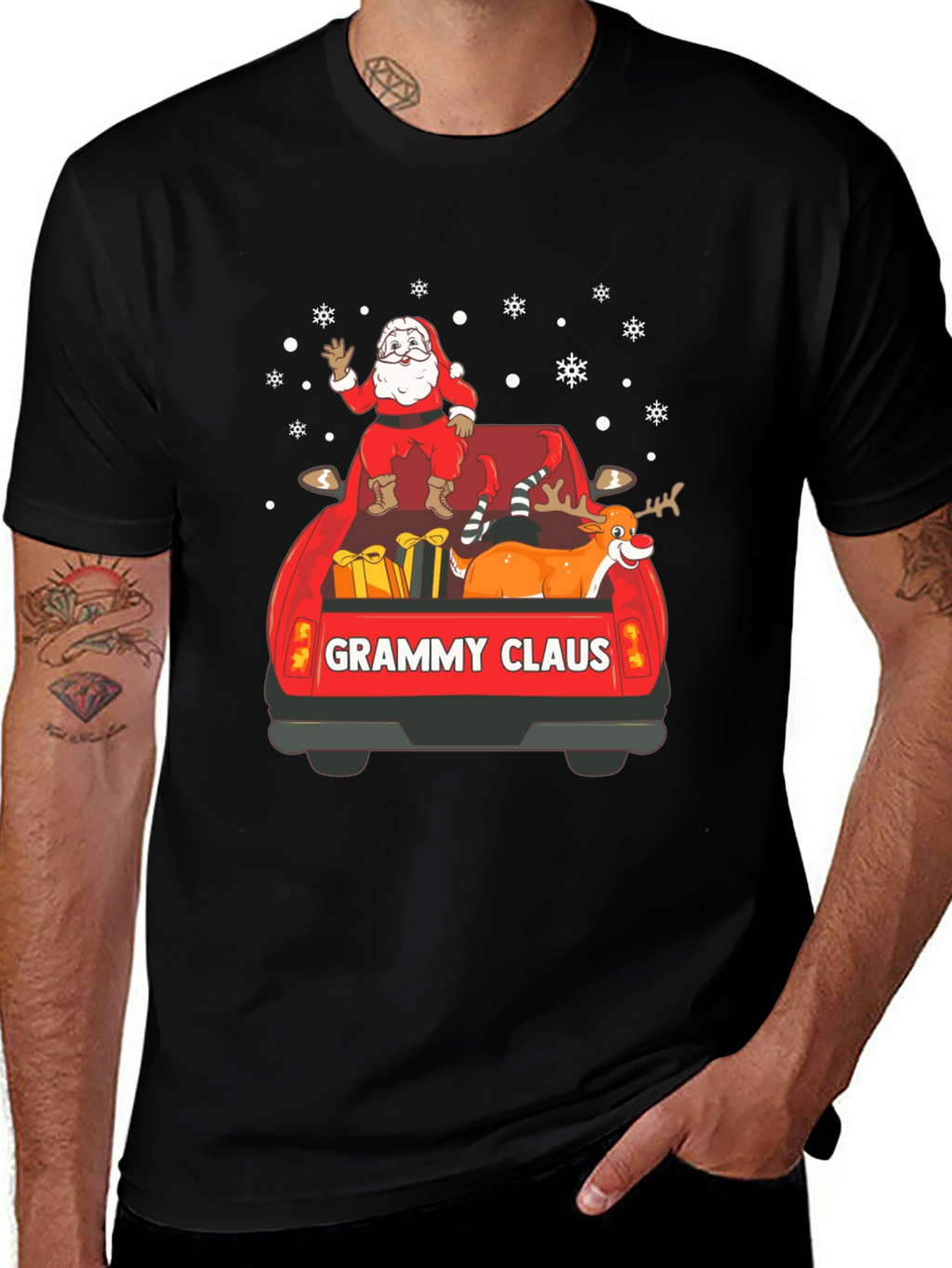 Grammy Claus Christmas T-Shirt